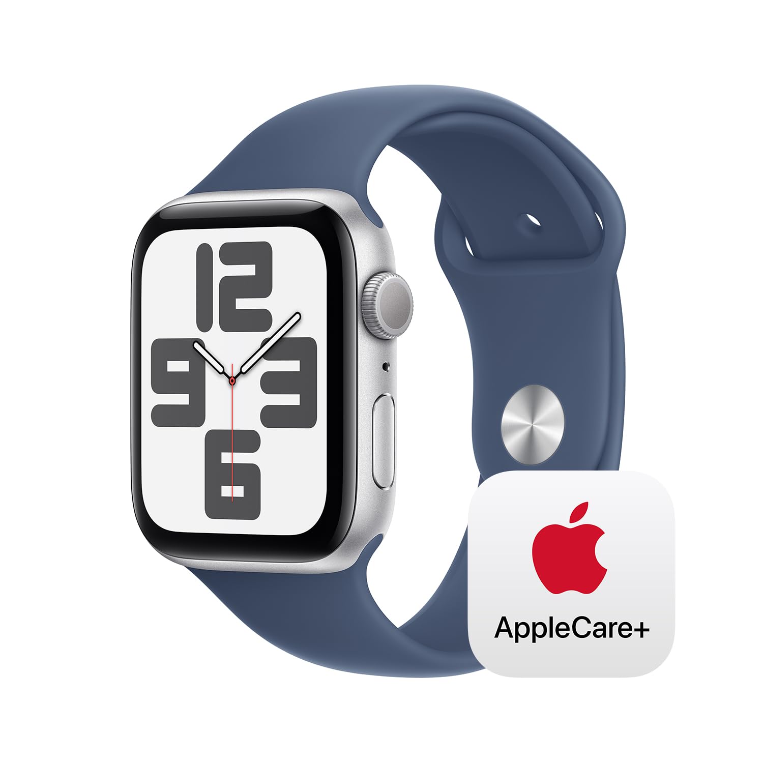 Apple Watch SE (2nd Gen) [GPS 40mm] Smartwatch with Starlight Aluminum Case with Starlight Sport Band S/M. Fitness and Sleep Trackers, Crash Detection, Heart Rate Monitor, Retina Display
