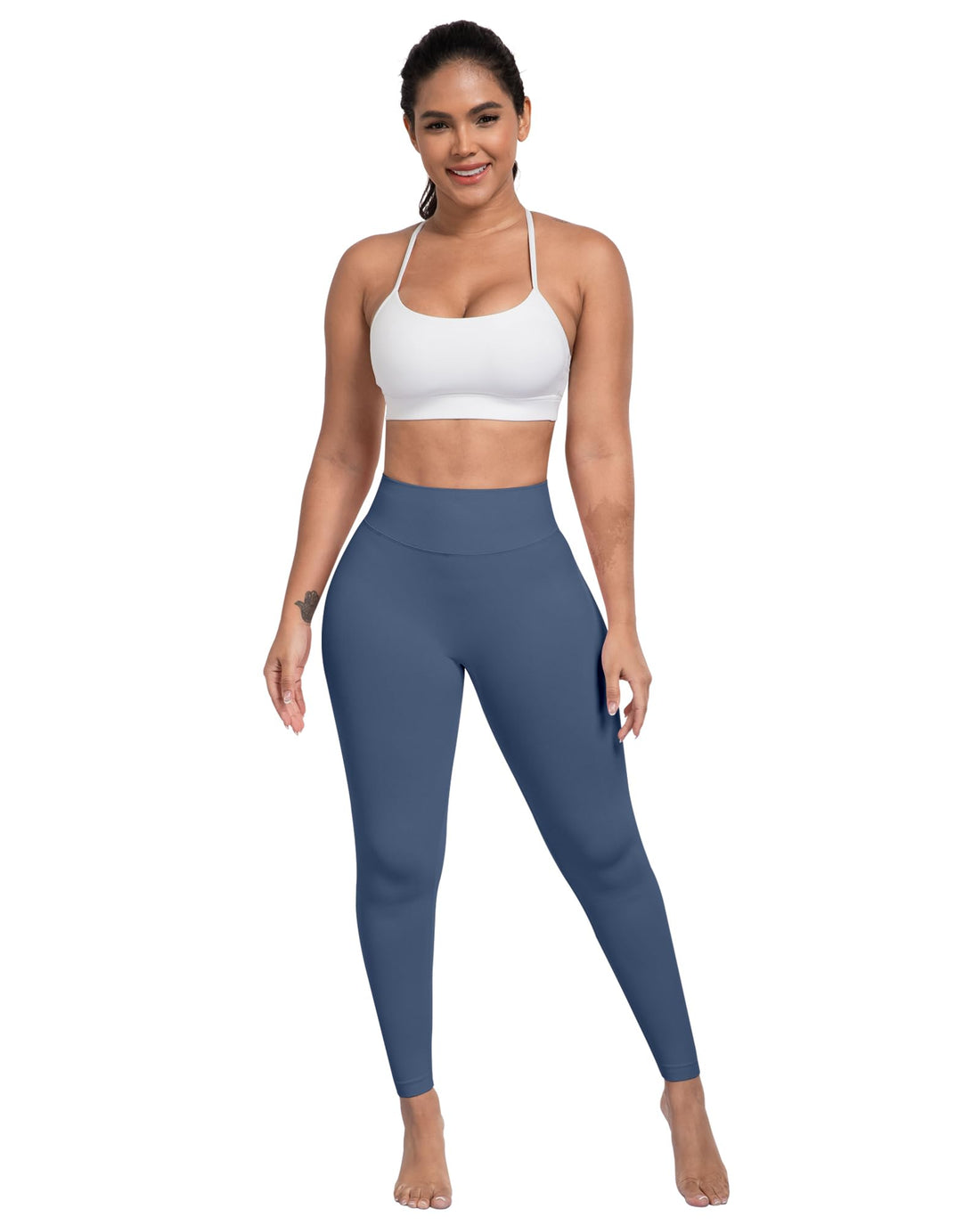 ATHVOTAR Workout Gym Leggings Women, High Waisted Seamless Butt Lifting Scrunch Butt Sports Leggings
