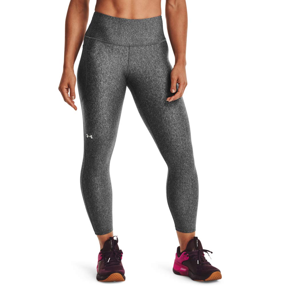 Under Armour Women's HeatGear Armour High Waisted Ankle No-Slip Leggings