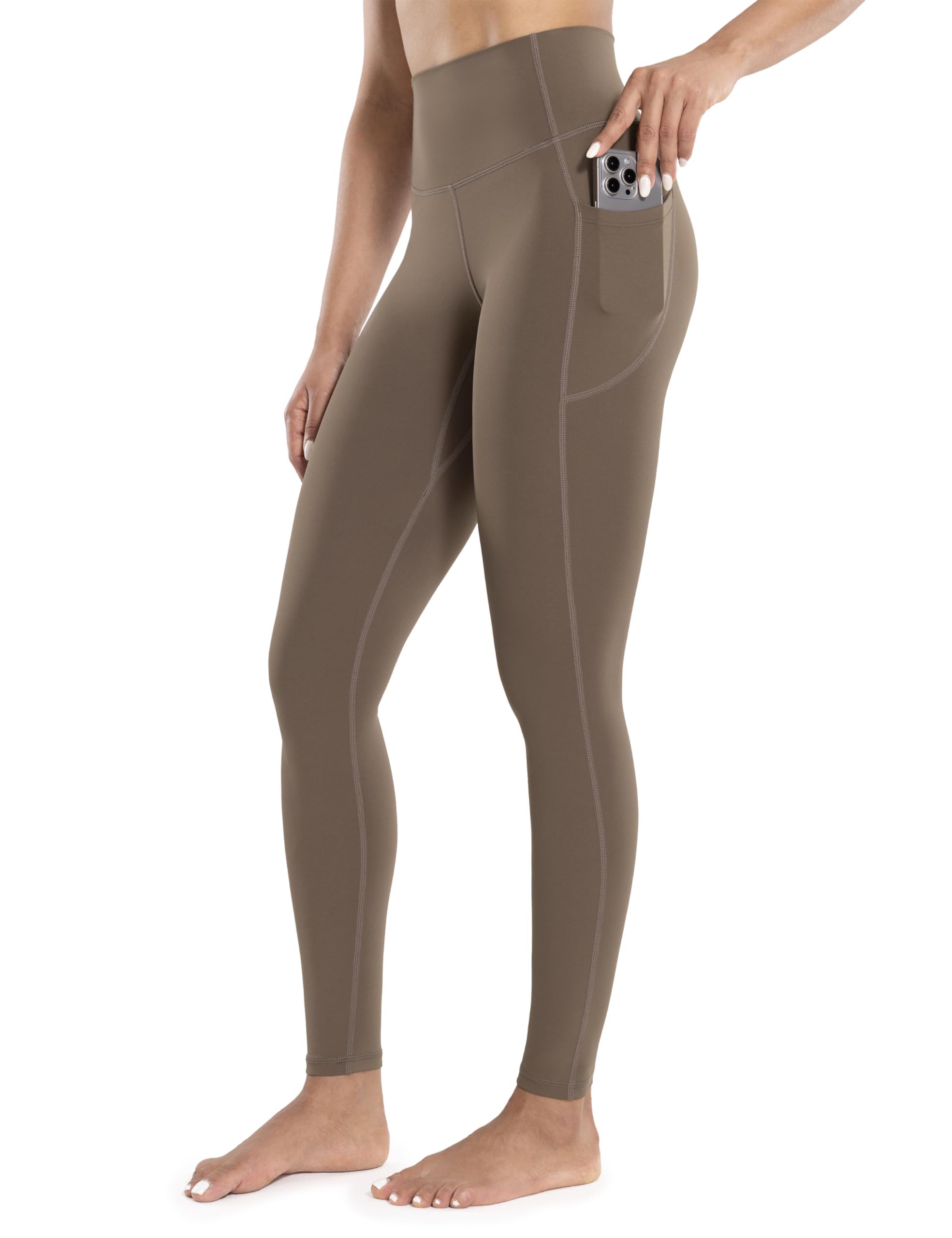 ENERBLOOM Workout Leggings with Pockets for Women High Waist 25"/28"
