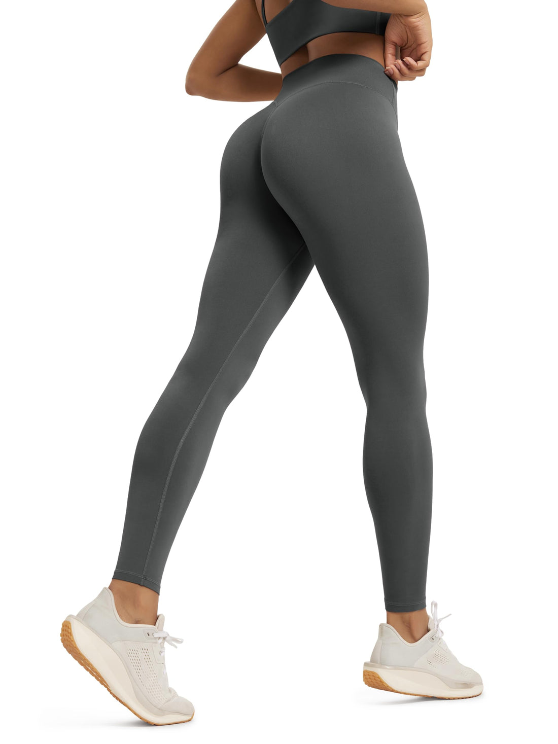 ODODOS Hidden Scrunch Butt Lifting Leggings for Women - 25" / 27" / 29" No Front Seam High Waist Booty Sculpting Yoga Pants