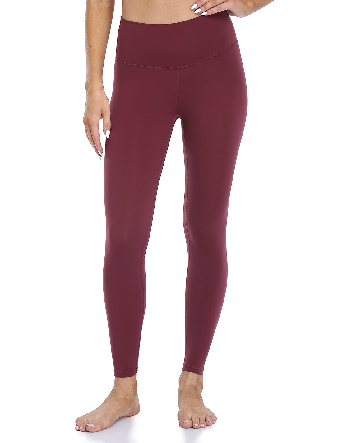 YUNOGA Women's Ultra Soft High Waisted Seamless Leggings Tummy Control Yoga Pants