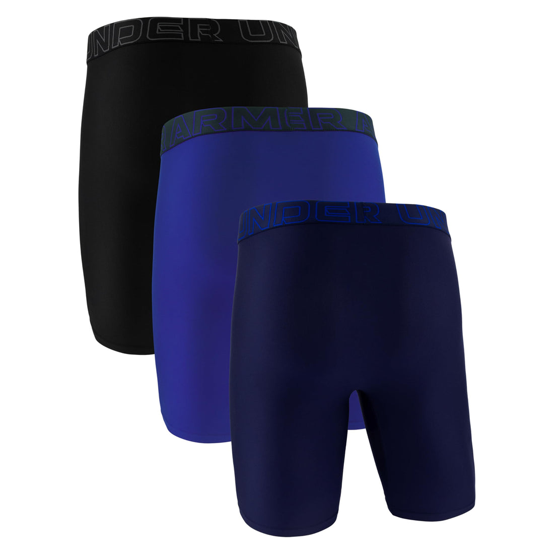 Under Armour Men's Performance Tech Long-Leg Boxerjock Brief Underwear, 9" Inseam, All-Day Comfort & Ultra-Soft, 3-Pack