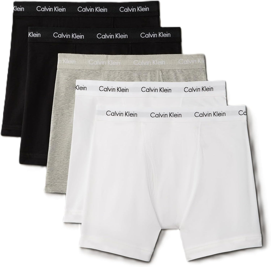 Calvin Klein Men's Cotton Stretch 5-Pack Boxer Brief