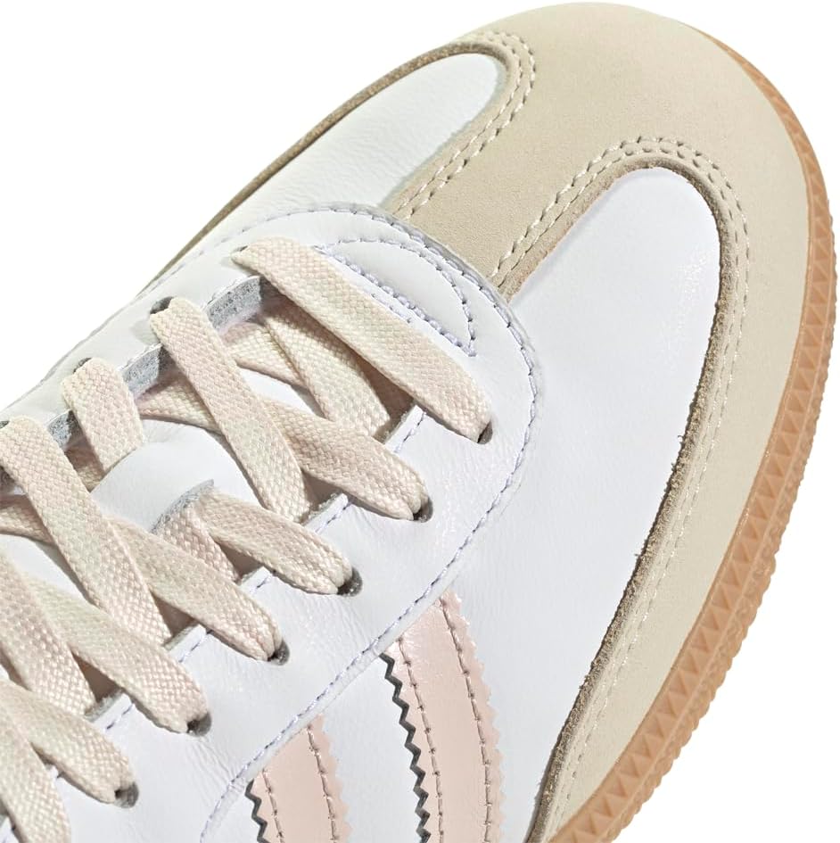 adidas Womens Samba Og Lace Up Sneakers Shoes Casual - White