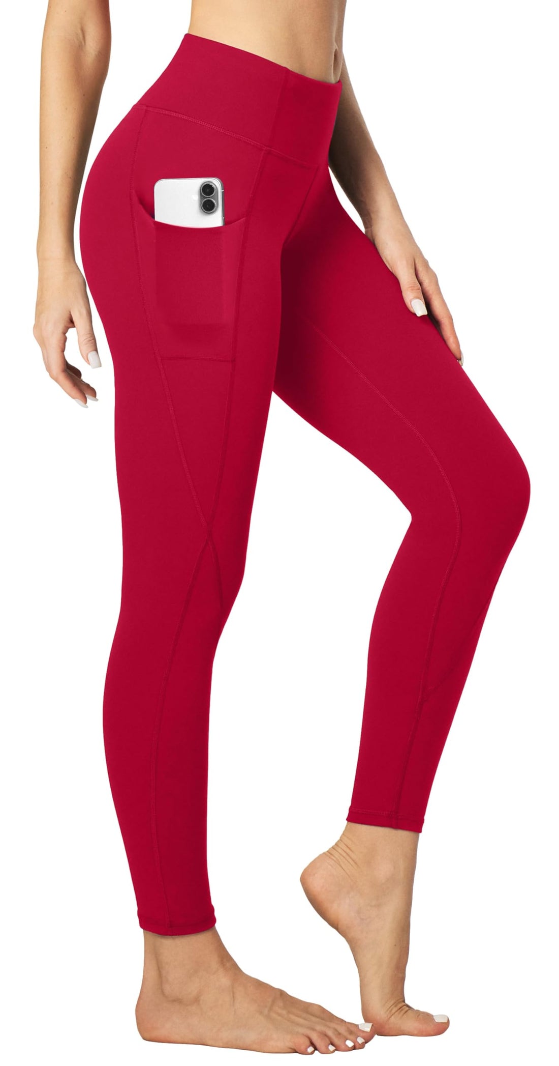 Heathyoga Leggings with Pockets for Women Tummy Control High Waisted Yoga Pants Women Compression Workout Leggings