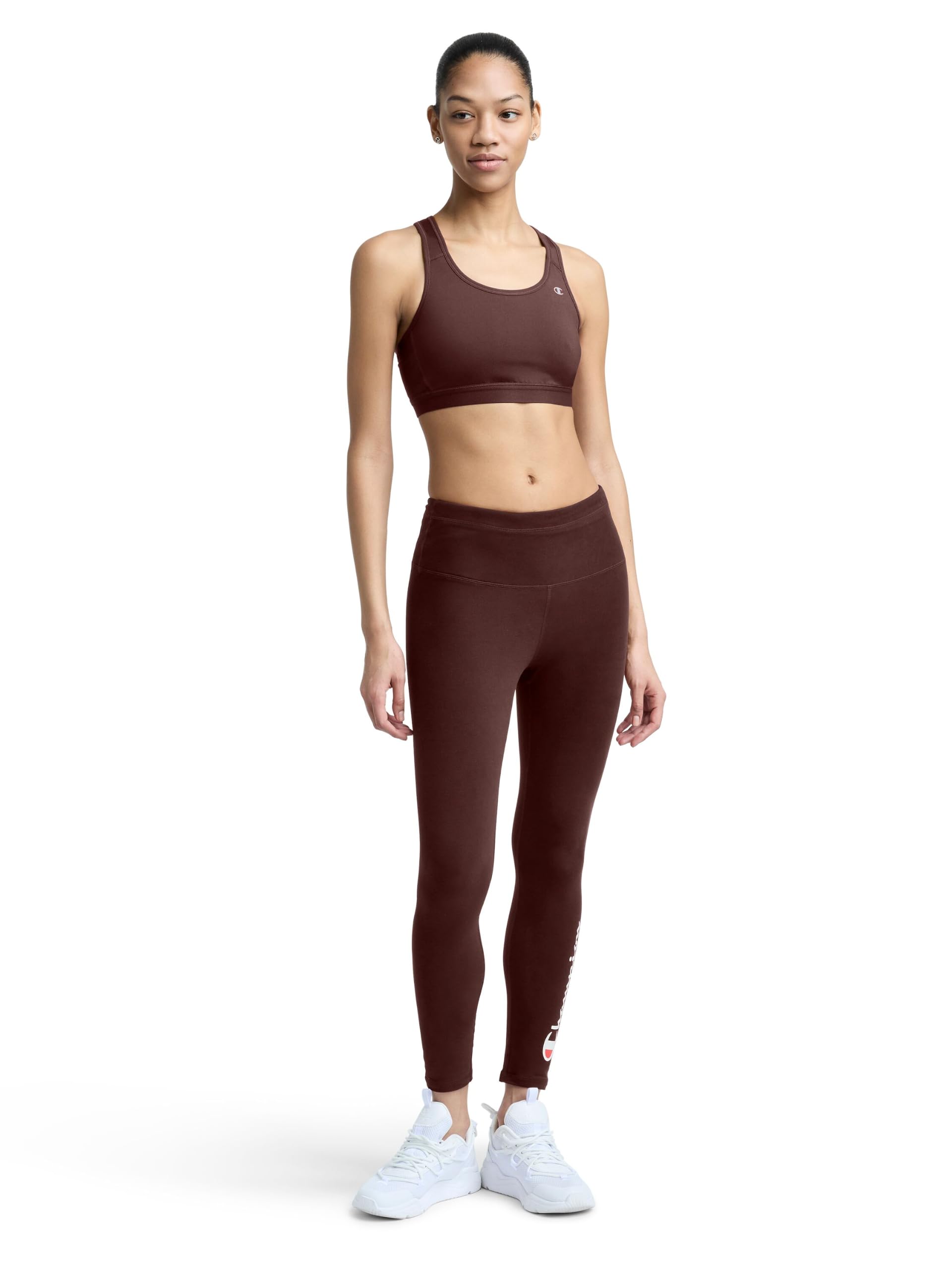 Champion Women's Sports Bra, High-Impact Compression, Moisture-Wicking Fabric
