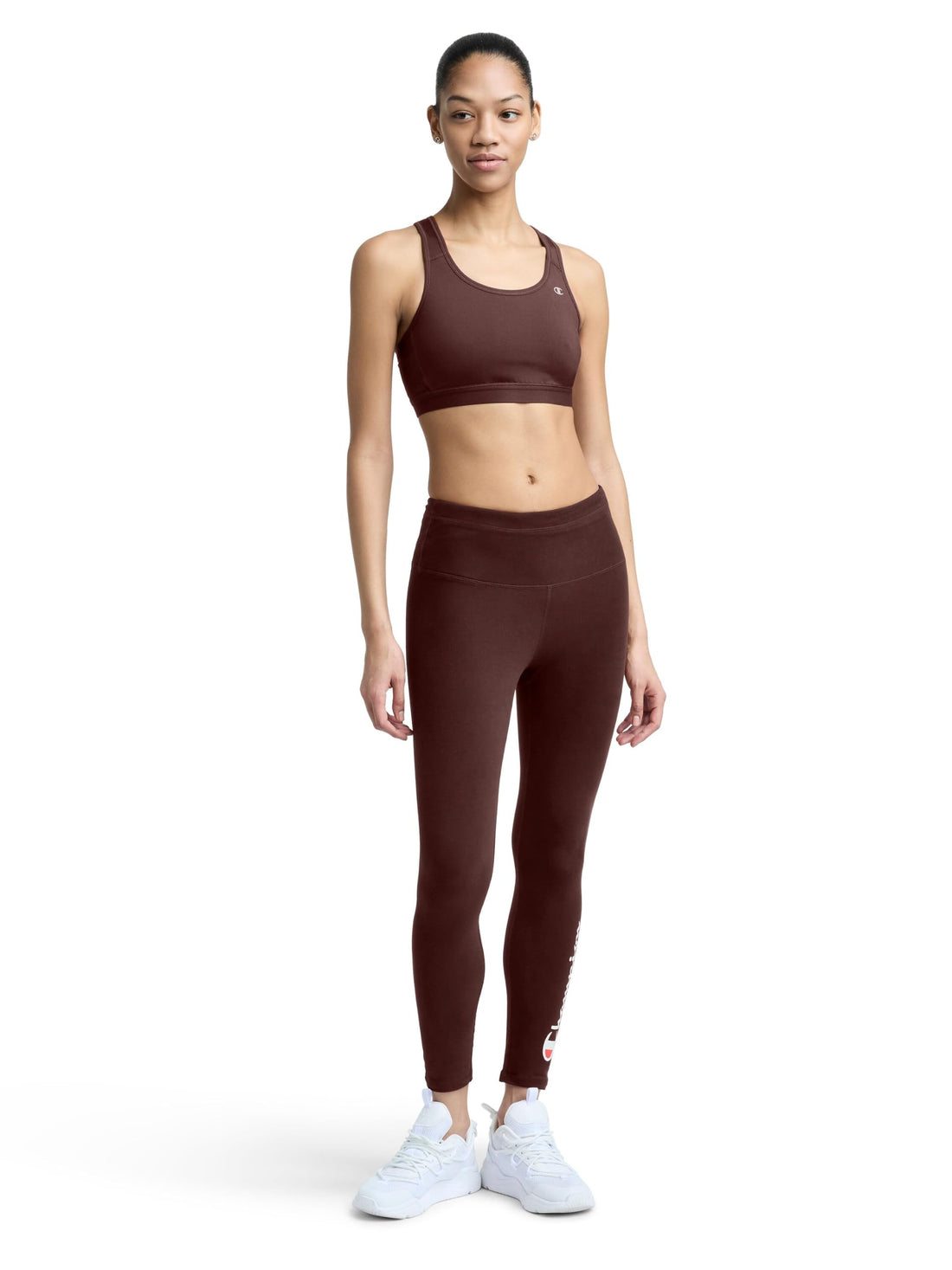 Champion Women's Sports Bra, High-Impact Compression, Moisture-Wicking Fabric