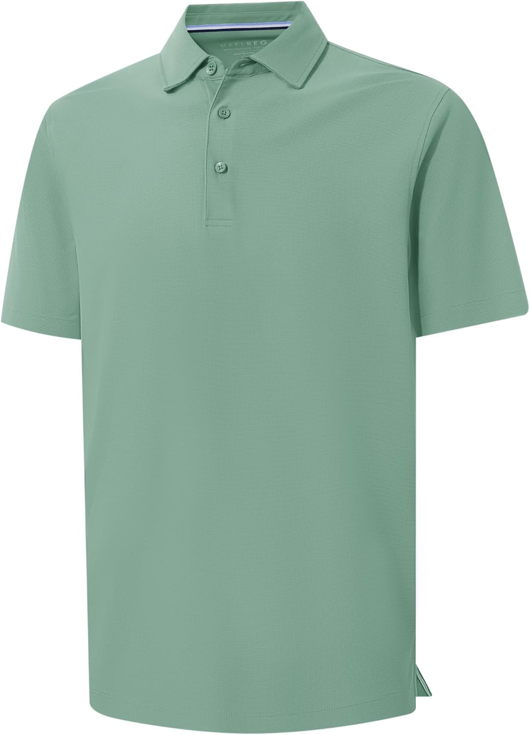 M MAELREG Golf Shirts for Men Dry Fit Waffle Textured Collared Short Sleeve Moisture Wicking Casual Sports Mens Polo Shirts