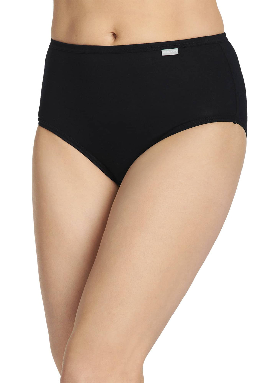 Jockey Women's Underwear 100% Cotton Elance Brief - 6 Pack