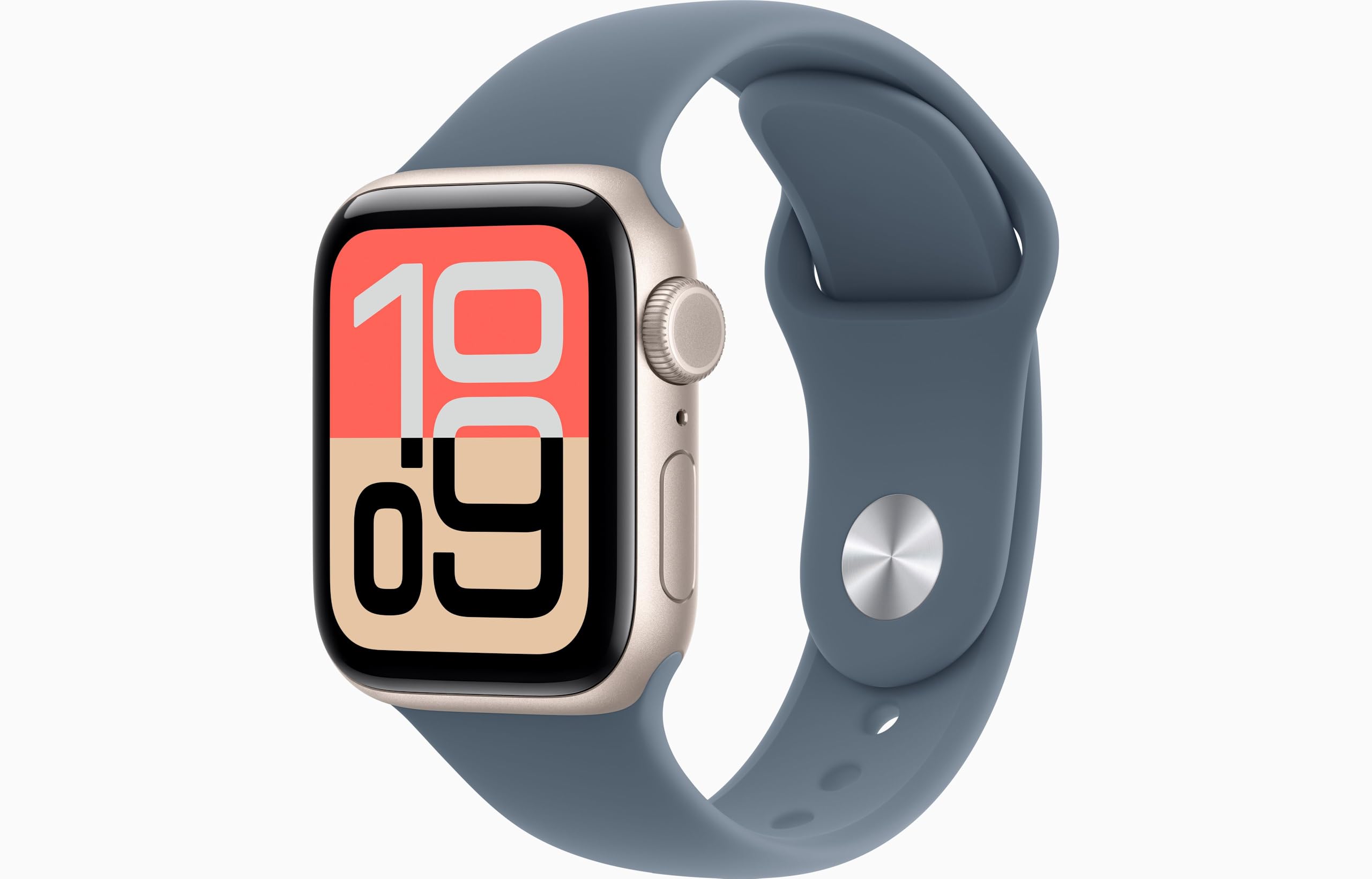 Apple Watch SE 3 [GPS + Cellular, 40mm] Midnight Aluminum Case with Black Sport Band, S/M (Renewed)