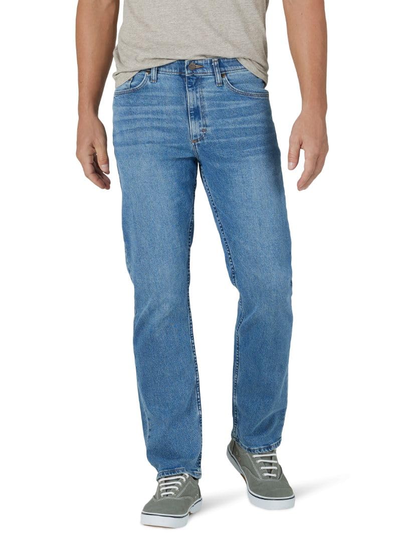 Wrangler Authentics Men's Comfort Flex Waist Relaxed Fit Jean
