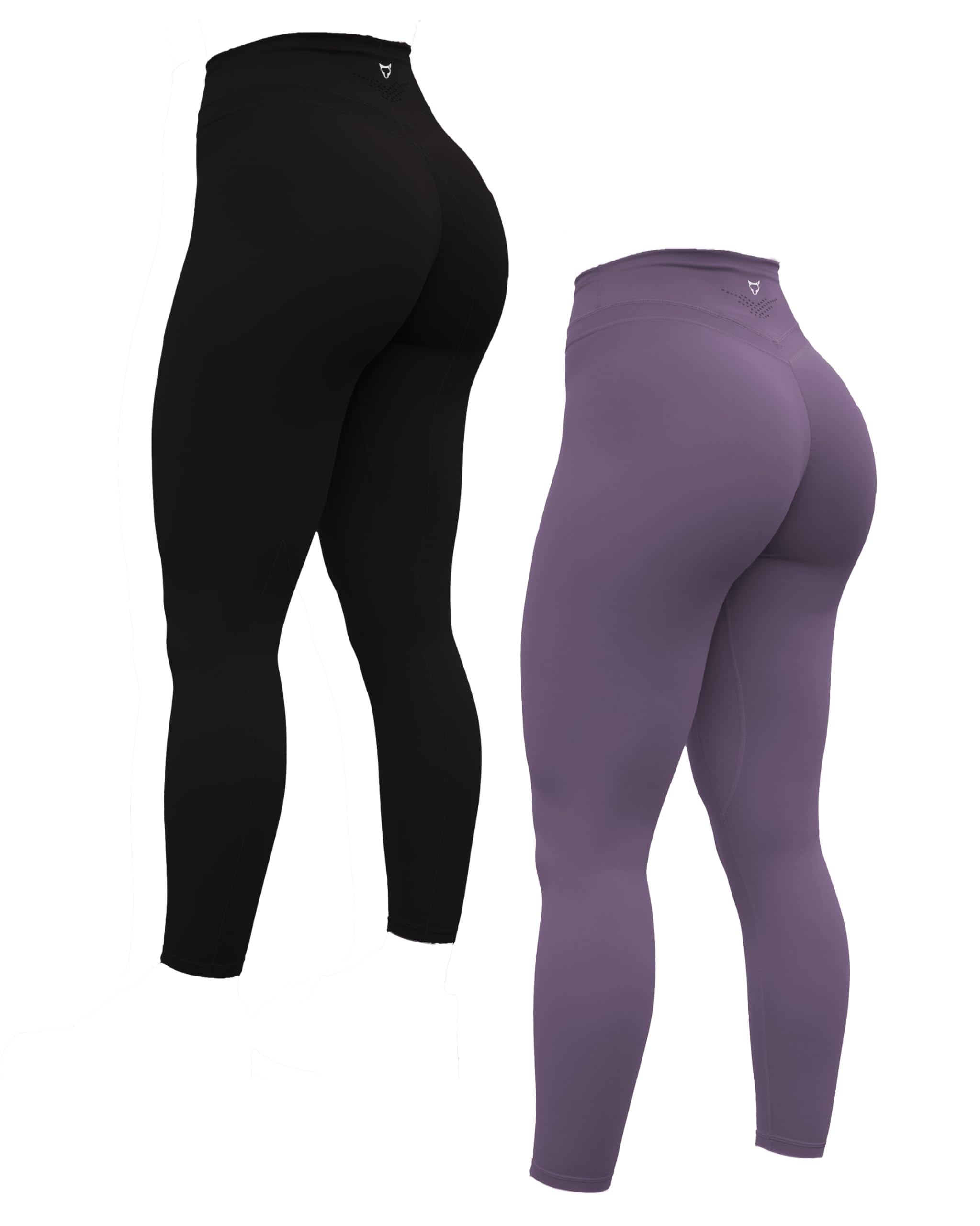 TomTiger Women's Yoga Leggings 25" High Waisted Tummy Control Athletic Workout Pants 7/8 for Gym, Pilates, Running