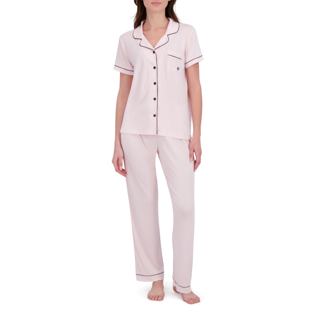 BORN Pajamas for Women Set Button Down