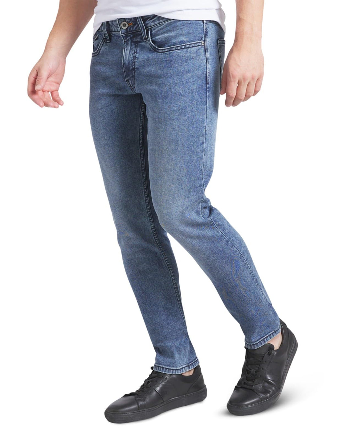 Weatherproof Vintage Mens Jeans Slim Fit - Super-Soft Stretch Denim Pants | Men's Straight Leg Jean with All-Way Stretch