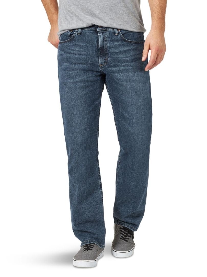 Wrangler Authentics Men's Comfort Flex Waist Relaxed Fit Jean