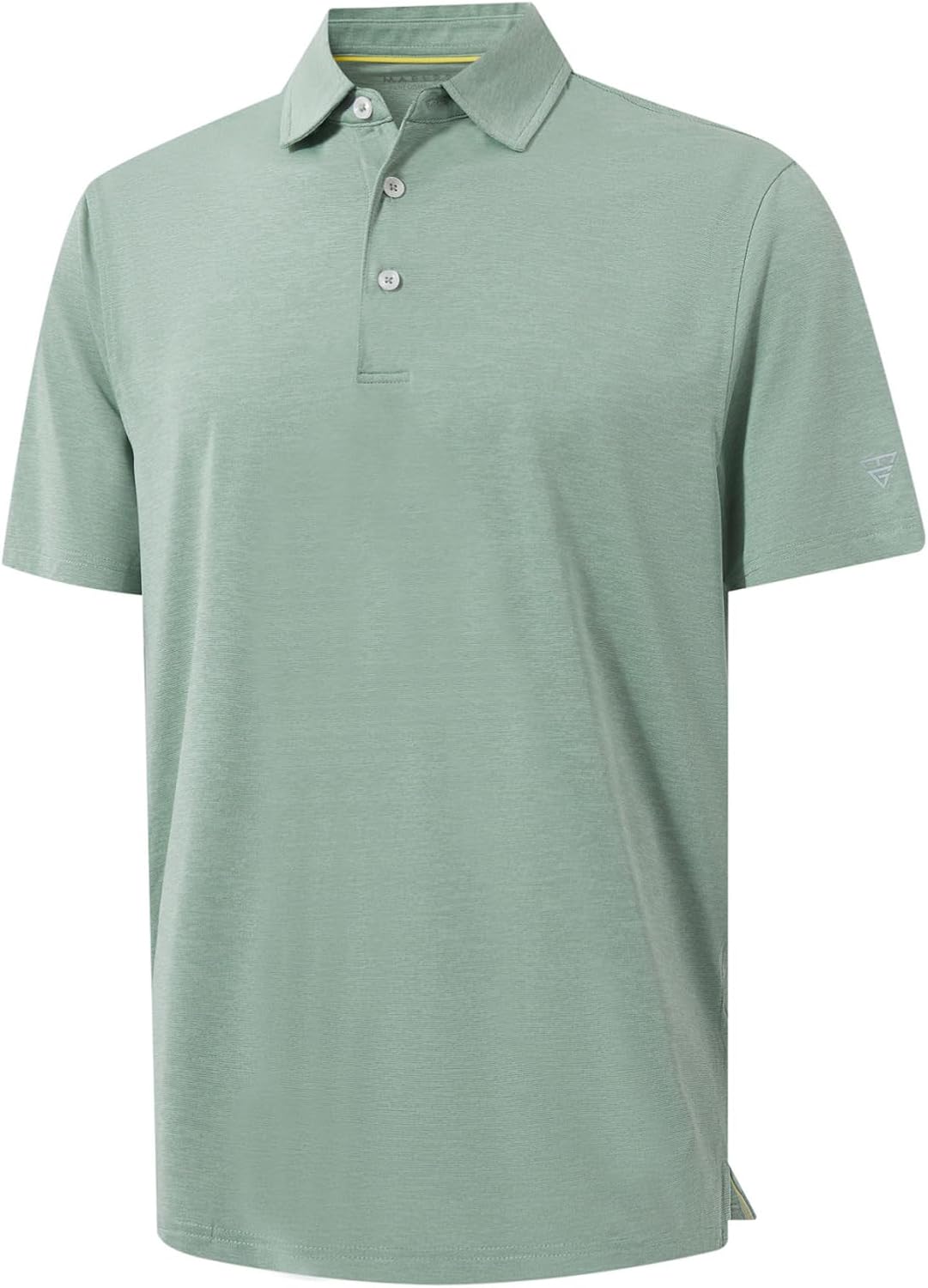 M MAELREG Men‘s Golf Shirts Short Sleeve Ultra-Light Soft Performance Quick Dry Athletic with UPF 30+ Polo Shirts for Men