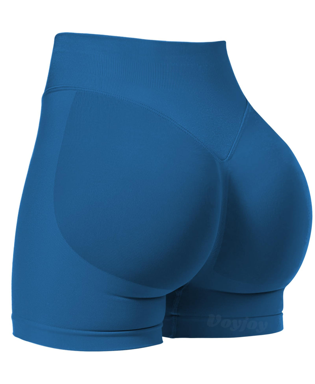VOYJOY Women Workout Impact Shorts 2.5"/ 3.6"/ 4.5"/ 6" Scrunch Butt Booty | Tummy Control, High Waisted, Bike Short, Gentle Compression, for Women