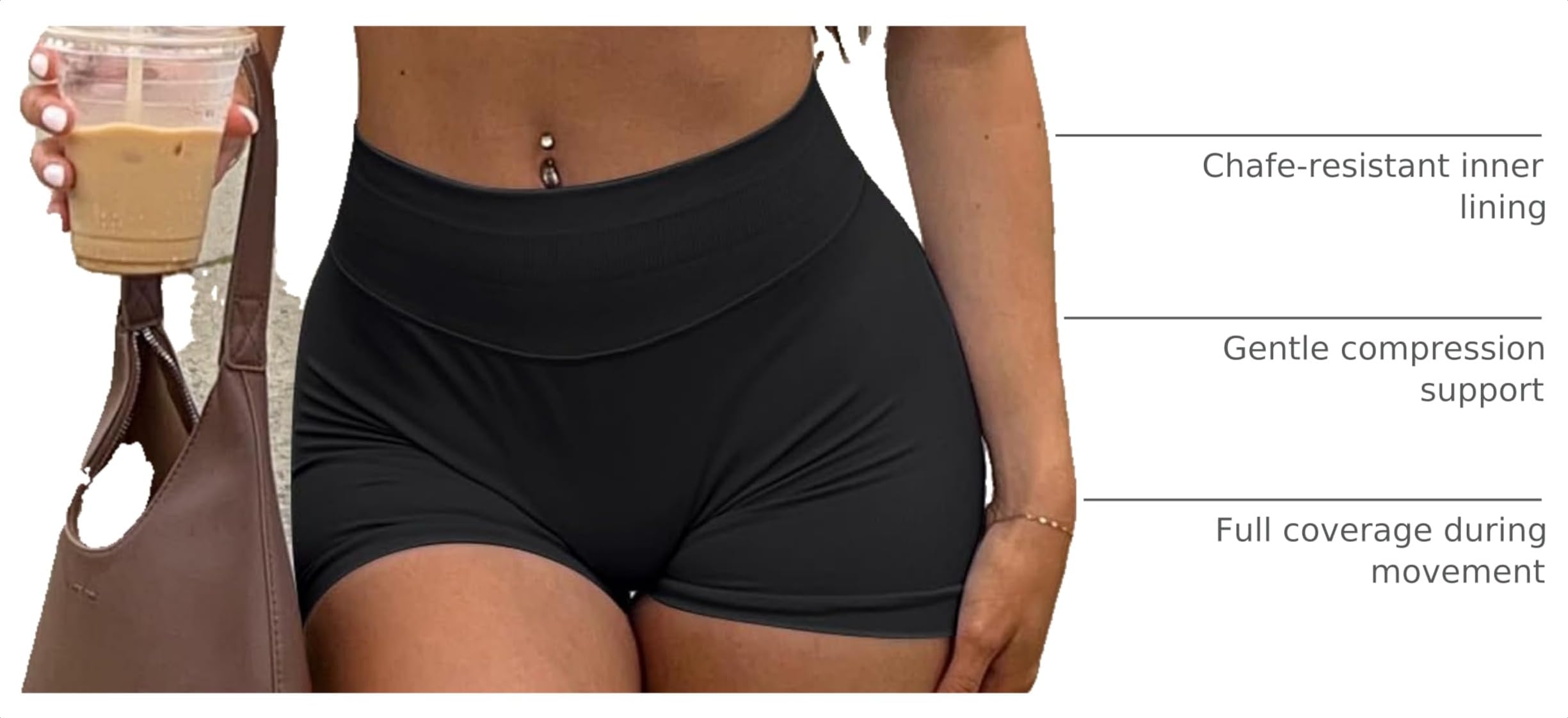 3 Pack Workout Gym Shorts Women Scrunch Butt Lifting Seamless High Waist Yoga Booty Shorts for Women
