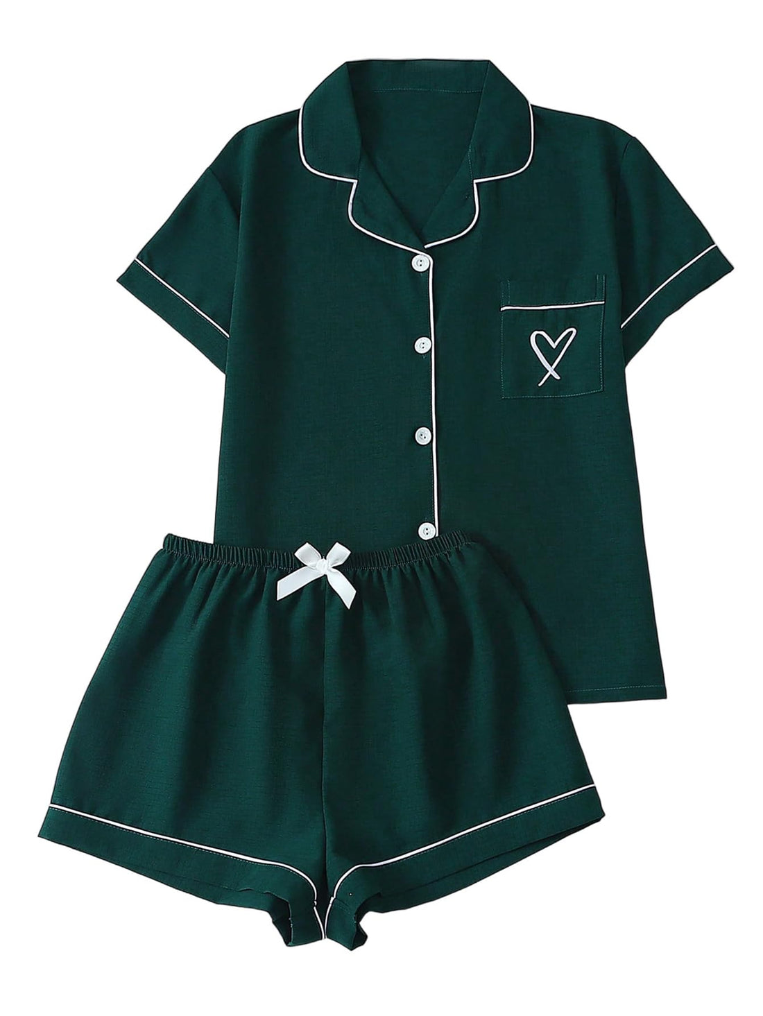 Verdusa Pajamas For Women Set 2 Piece Cute Pjs Sleepwear Lounge Sets