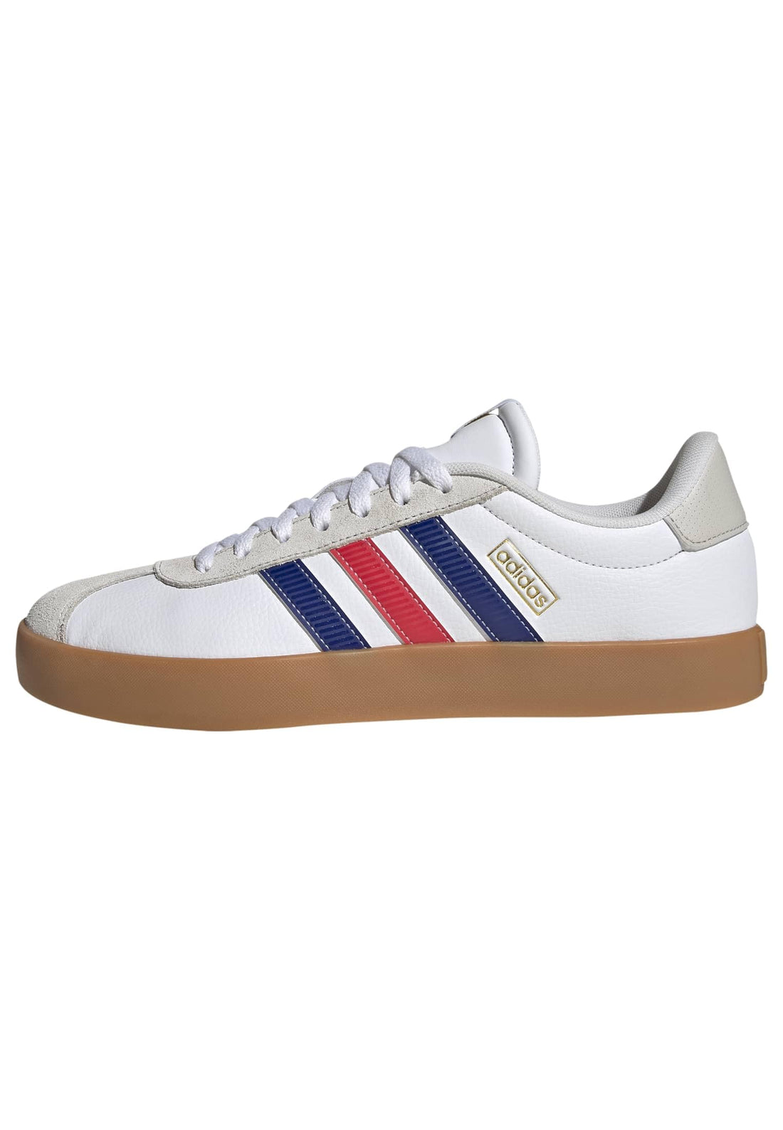 adidas Vl Court 3.0 Lace Up Sneakers Shoes Casual - Grey