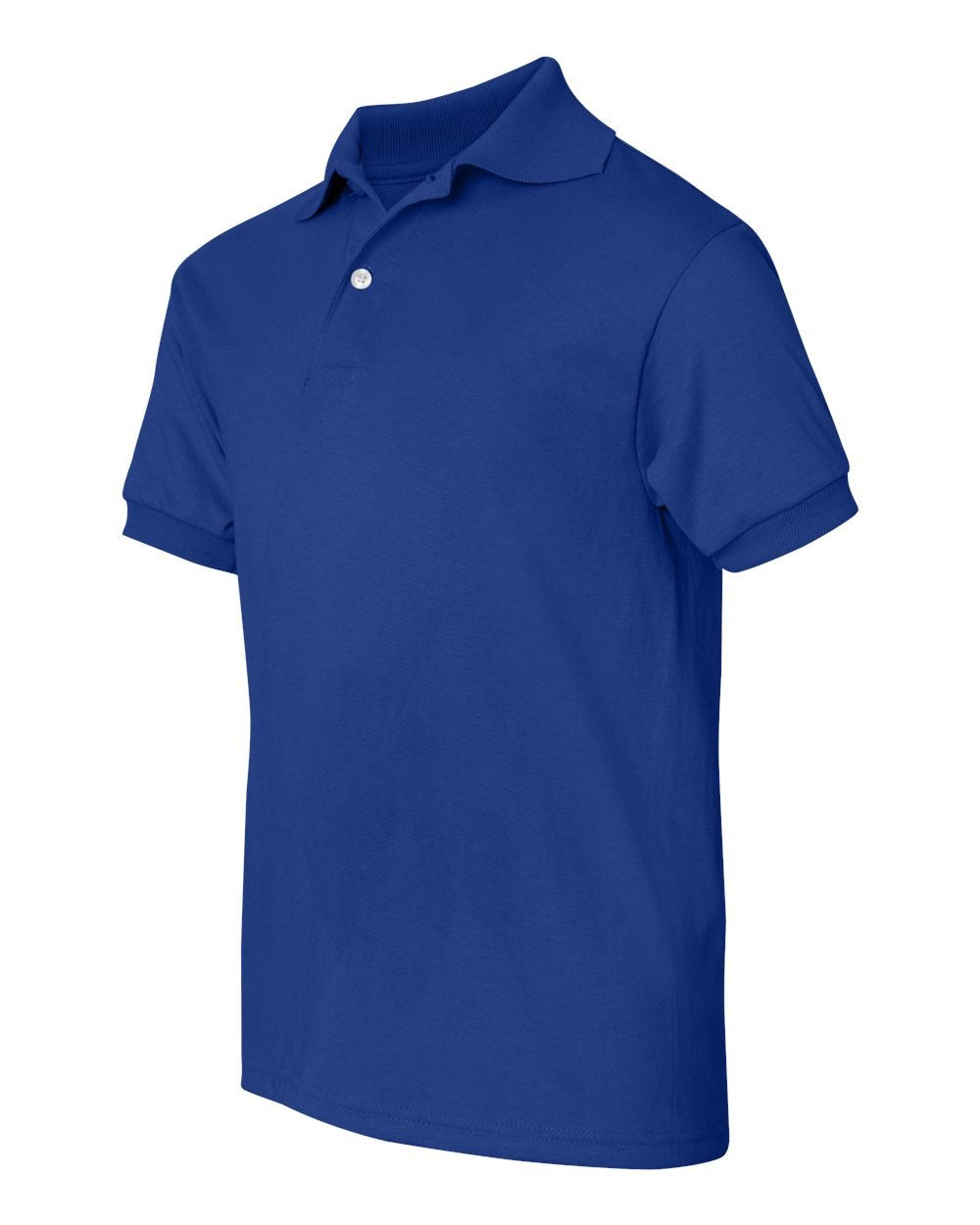 Hanes Boys' Short Sleeve Eco Smart Jersey Polo