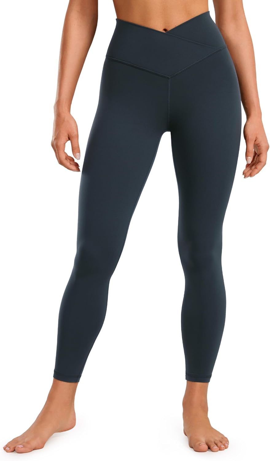CRZ YOGA Crossover Waist Leggings 25"