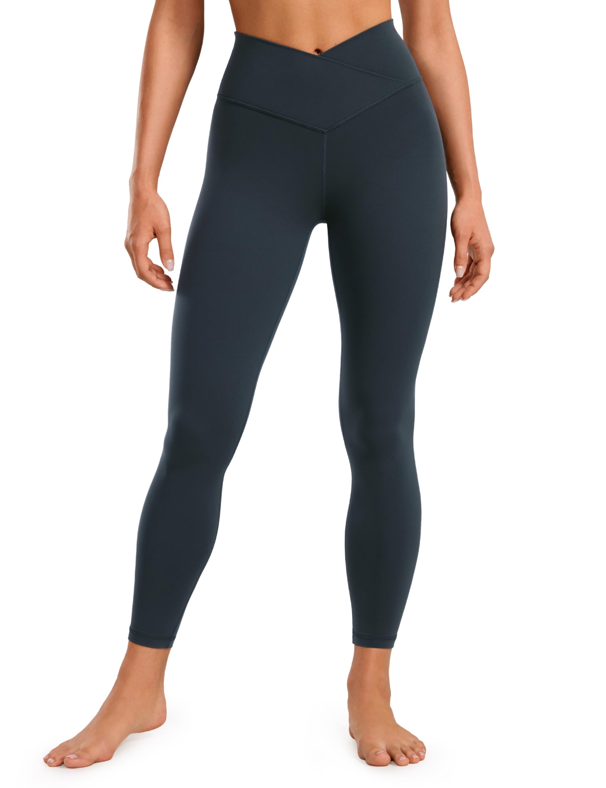 CRZ YOGA Crossover Waist Leggings 25"