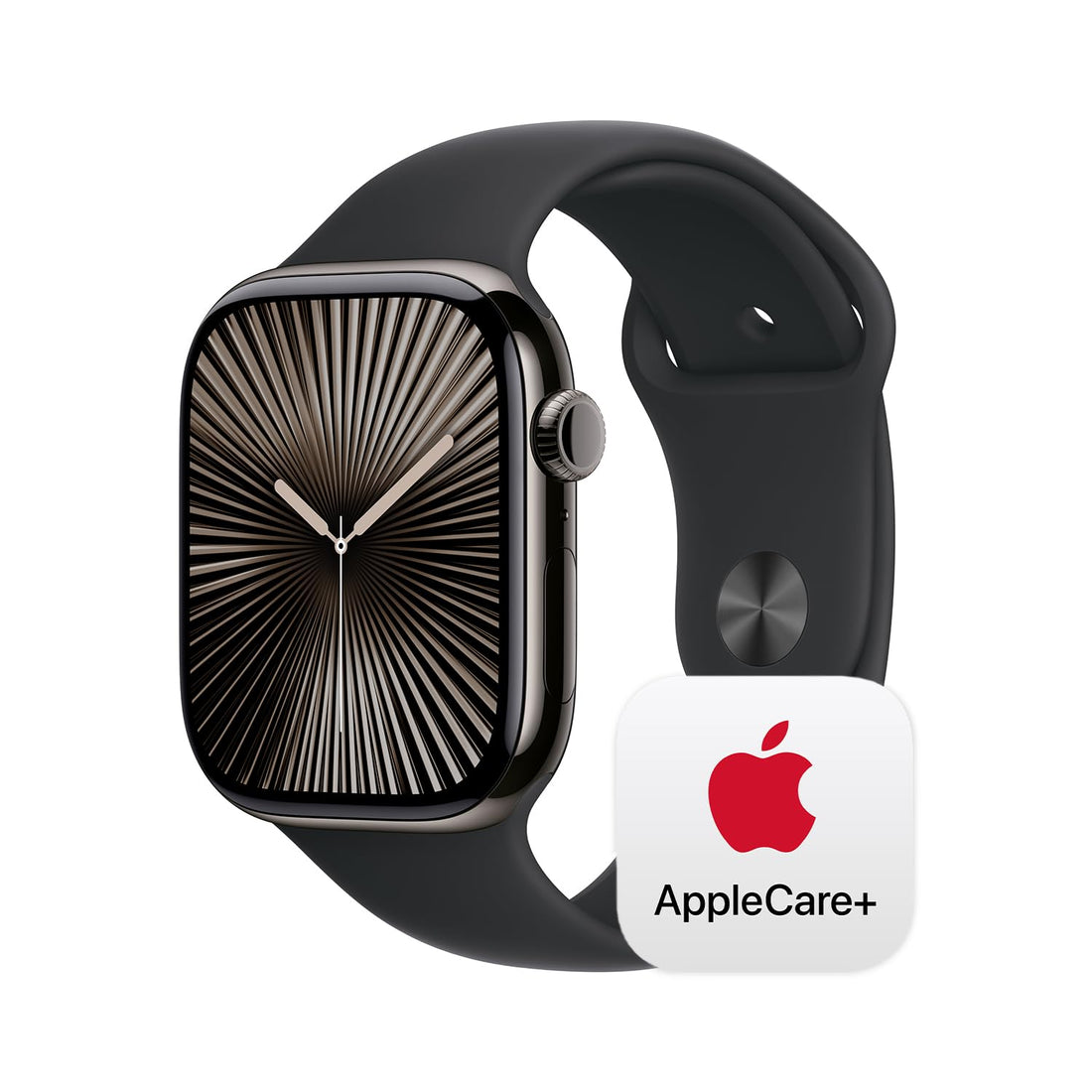 Apple Watch Series 10 [GPS 42mm case] Smartwatch with Silver Aluminum Case with Blue Cloud Sport Loop. Fitness Tracker, ECG App, Always-On Retina Display, Carbon Neutral