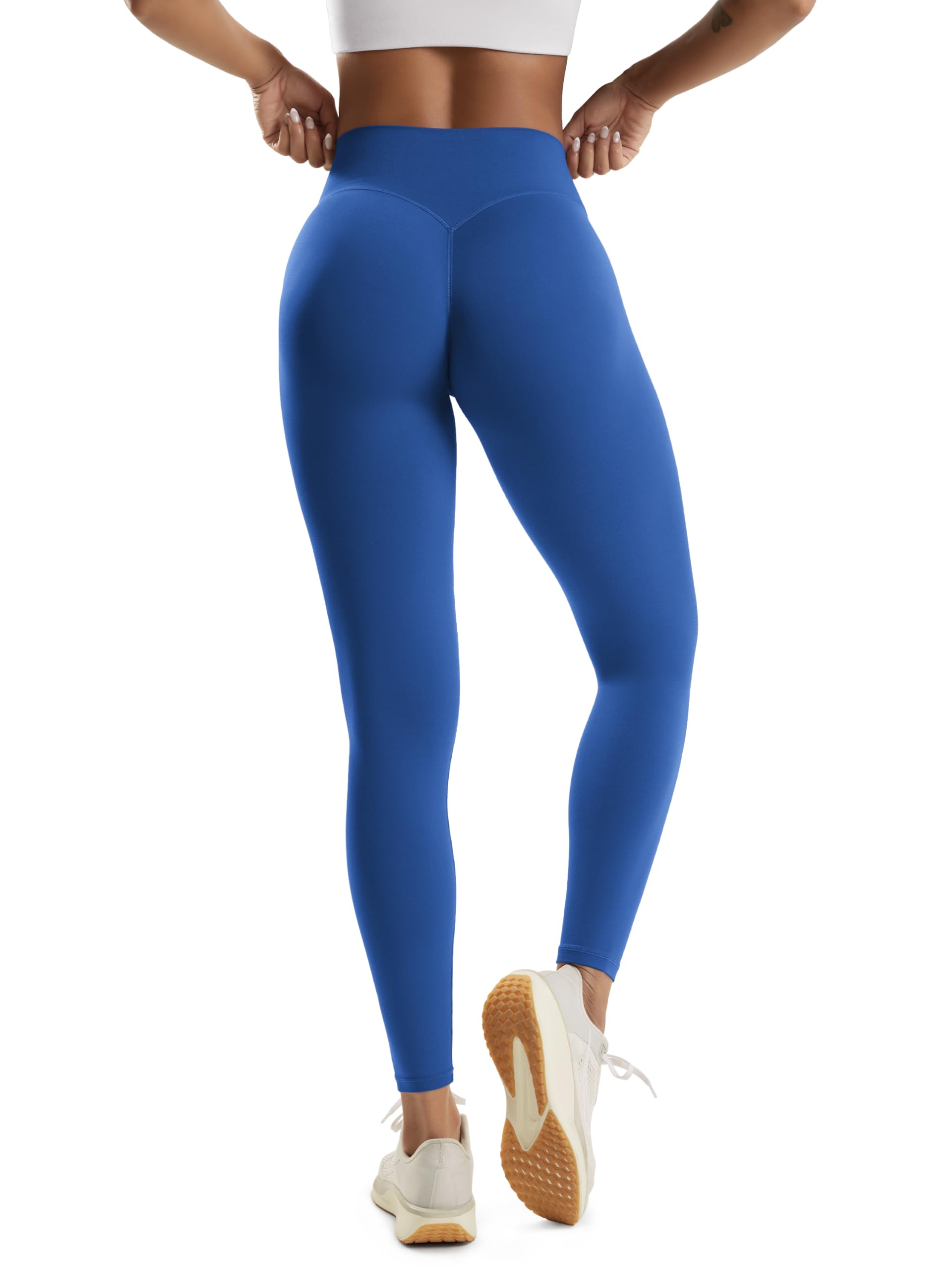 ODODOS Hidden Scrunch Butt Lifting Leggings for Women - 25" / 27" / 29" No Front Seam High Waist Booty Sculpting Yoga Pants