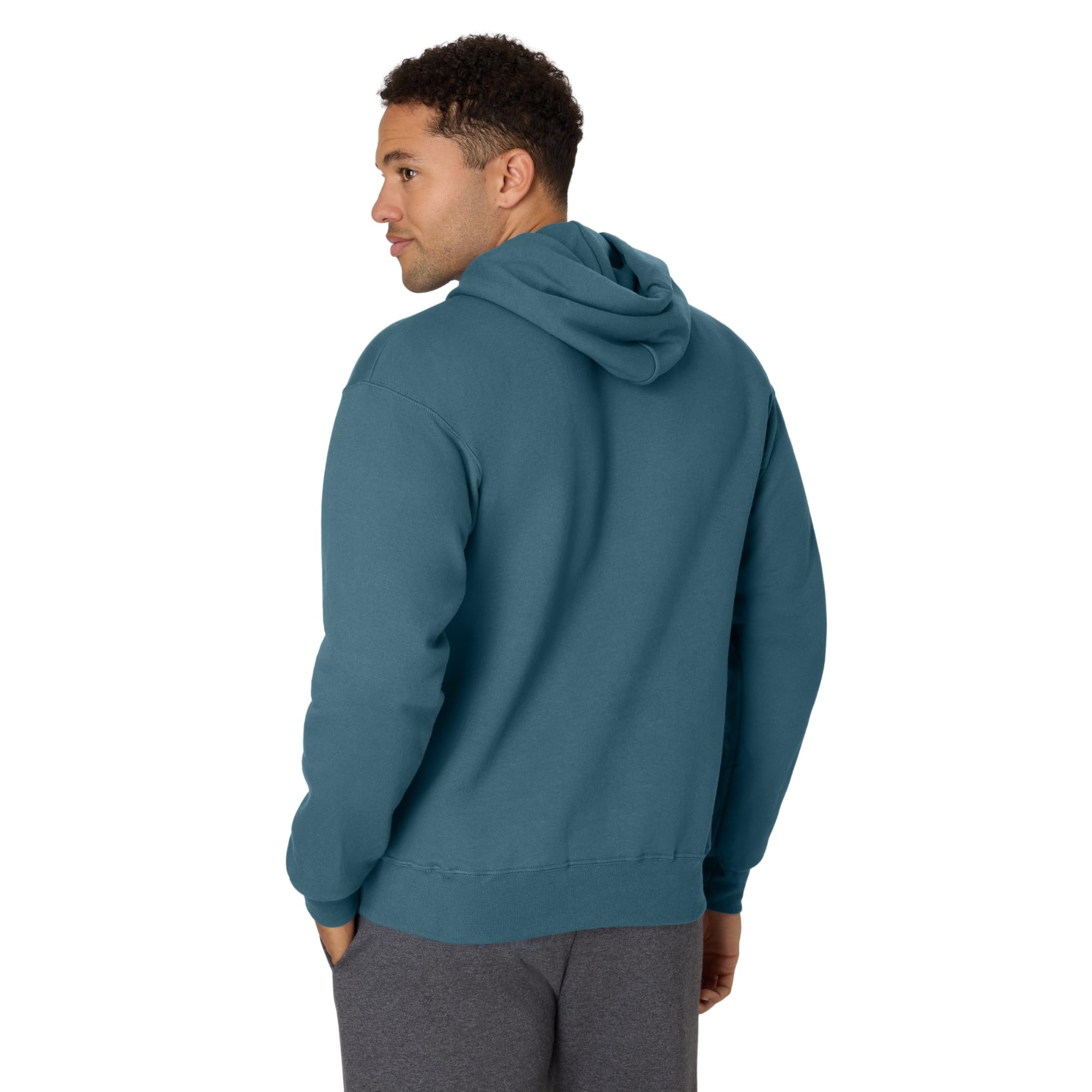 Hanes Men's Ultimate Sweatshirt, Heavyweight Fleece Hoodie, Cotton Sweatshirt for Men