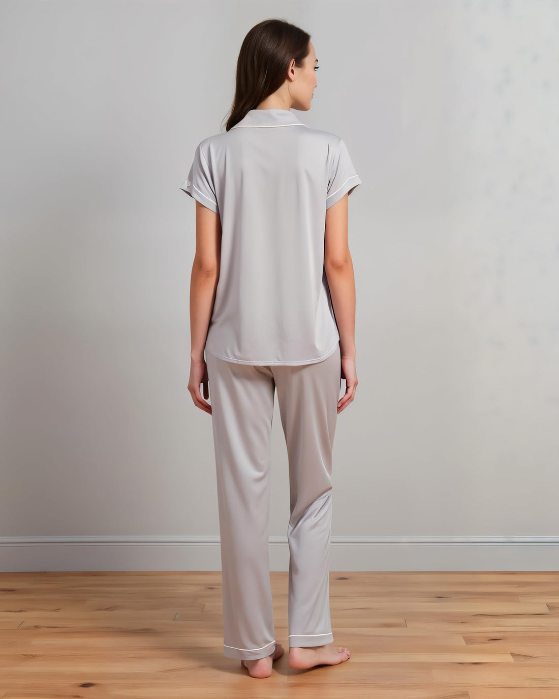 BORN Pajamas for Women Set Button Down
