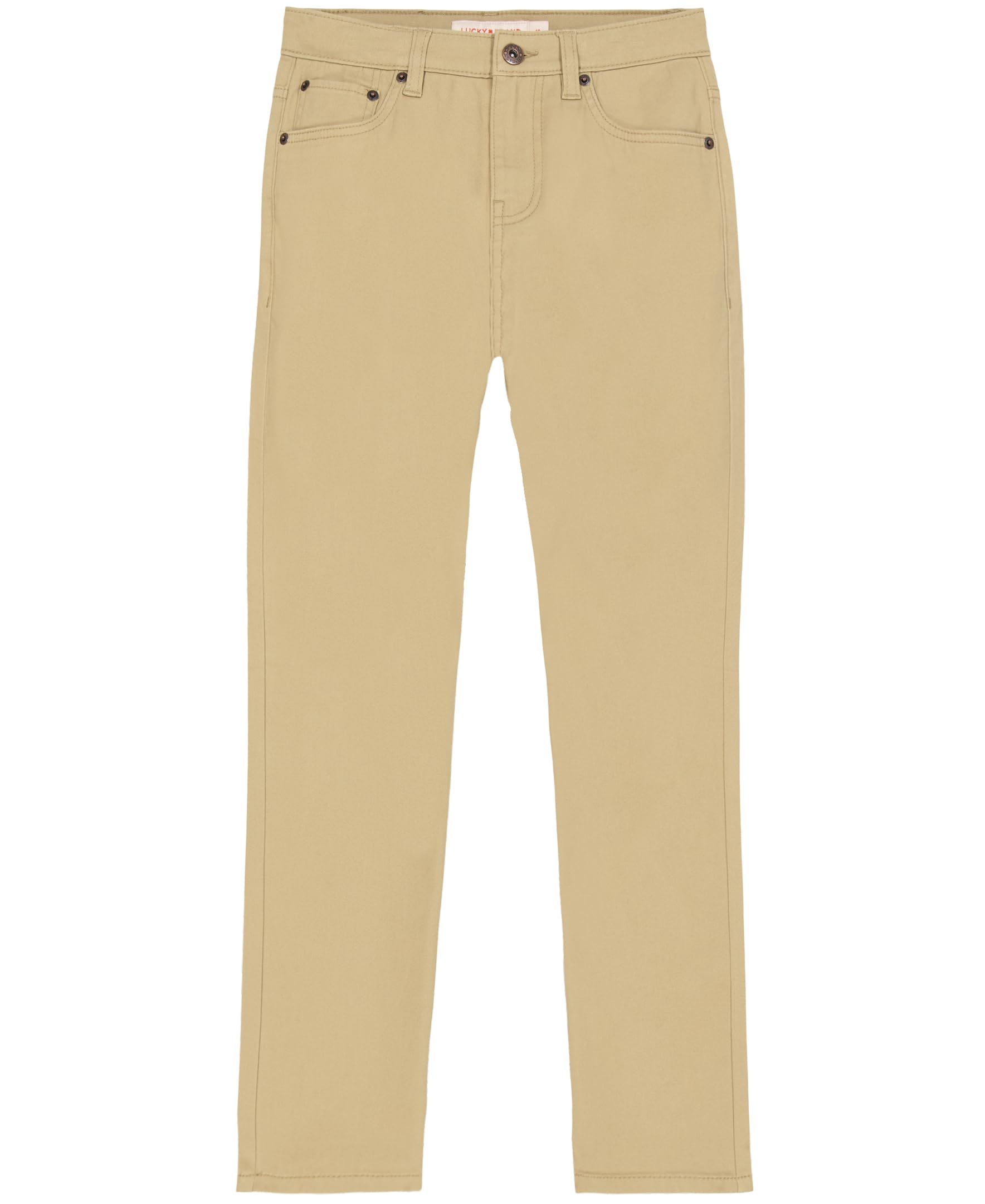 Lucky Brand Boys' Skinny Fit Stretch Twill Pants