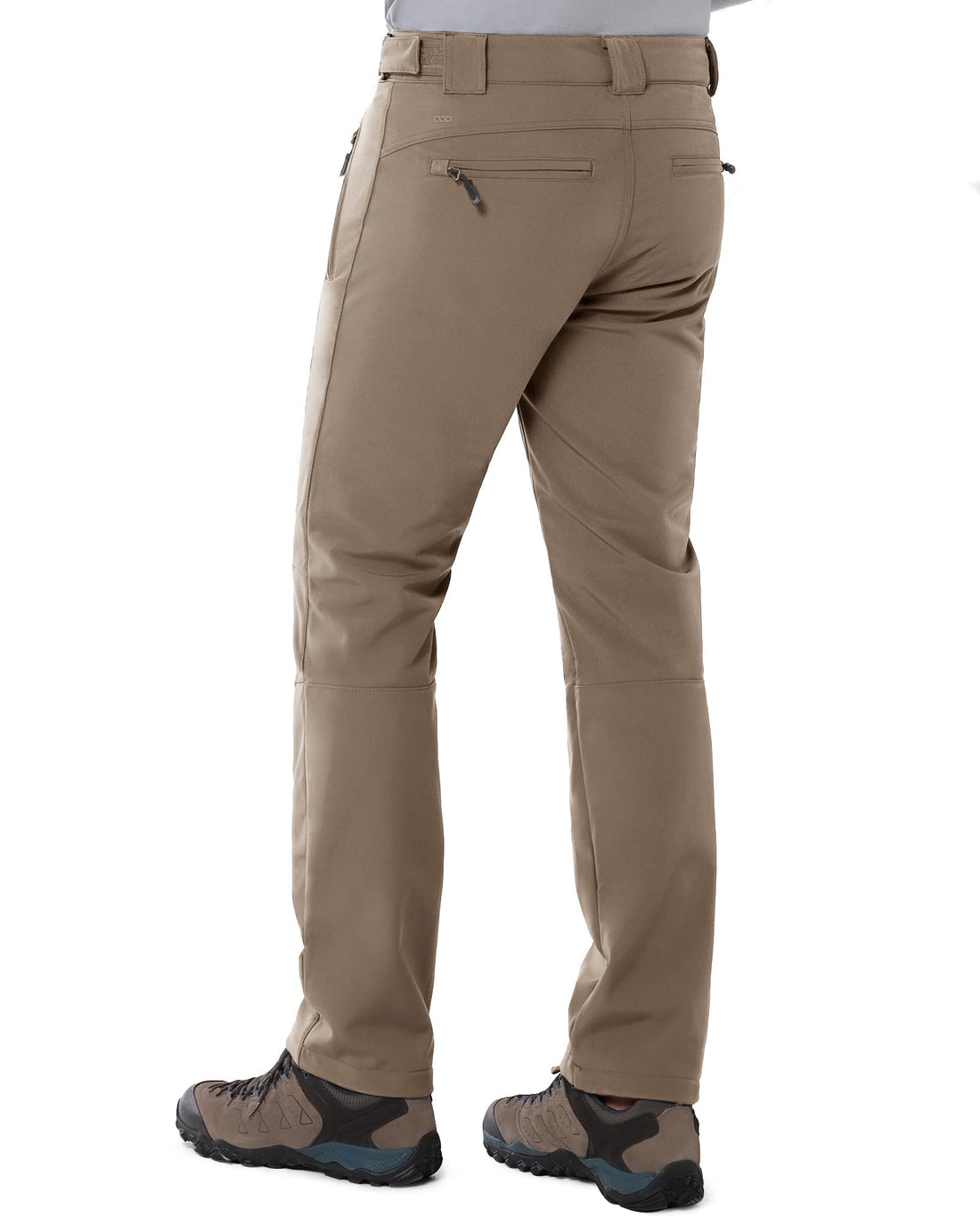 33,000ft Men's Winter Snow Ski Fleece Lined Pants Warm Waterproof Softshell Insulated for Snowboard Outdoor Work Hiking