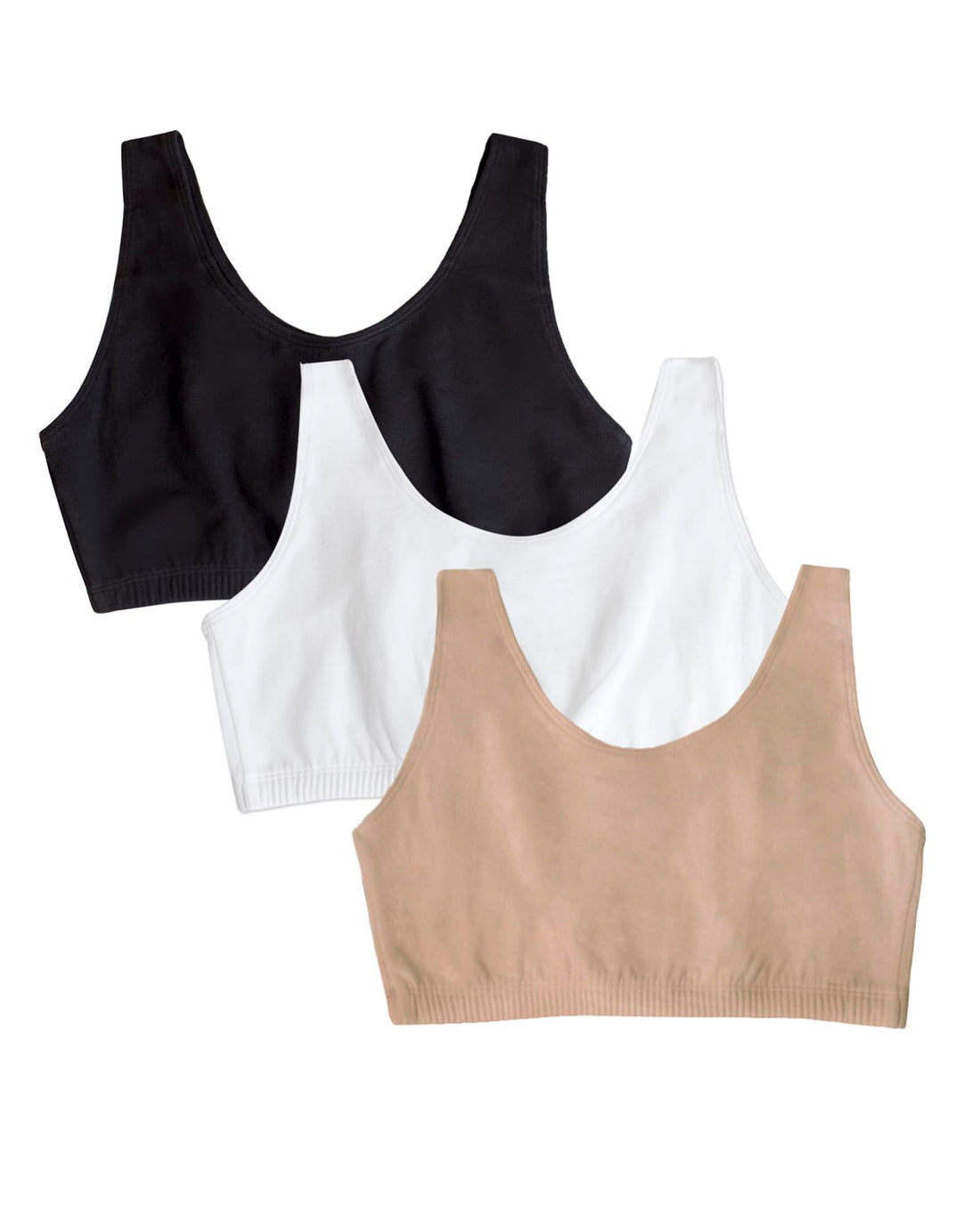 Fruit of the Loom Women's Cotton Tank Bra for Women - Ultimate Comfort & Breathable Fit