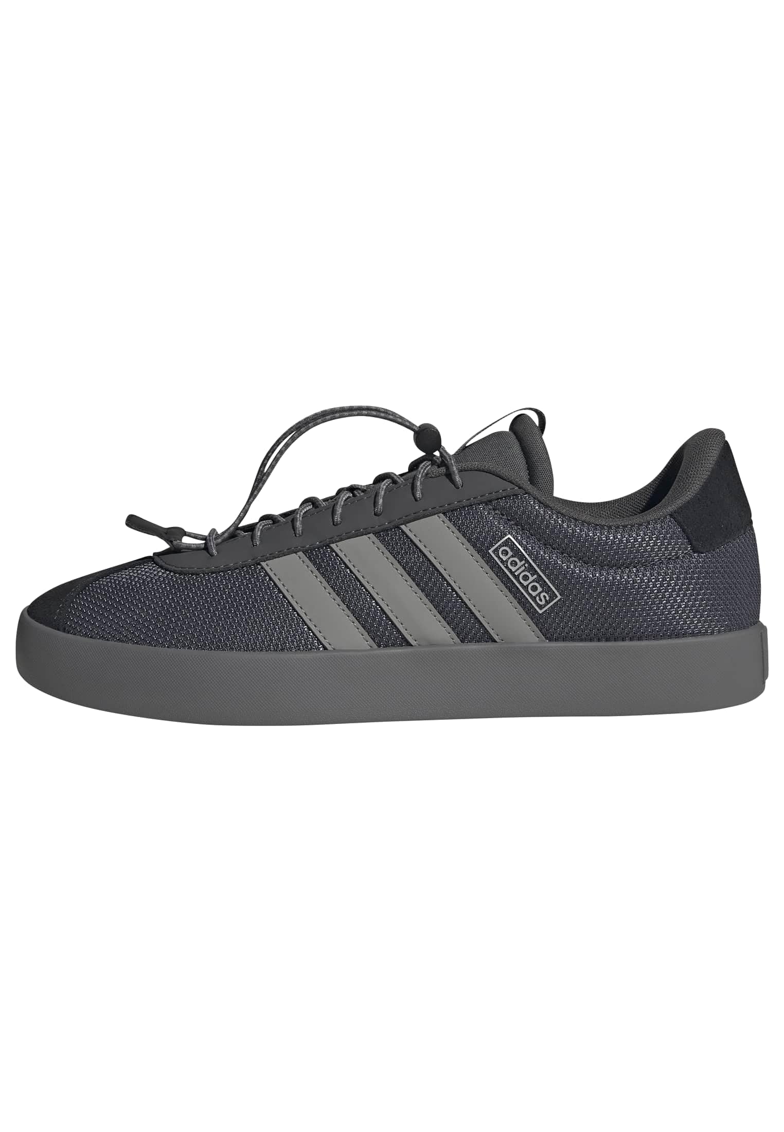 adidas Vl Court 3.0 Lace Up Sneakers Shoes Casual - Grey