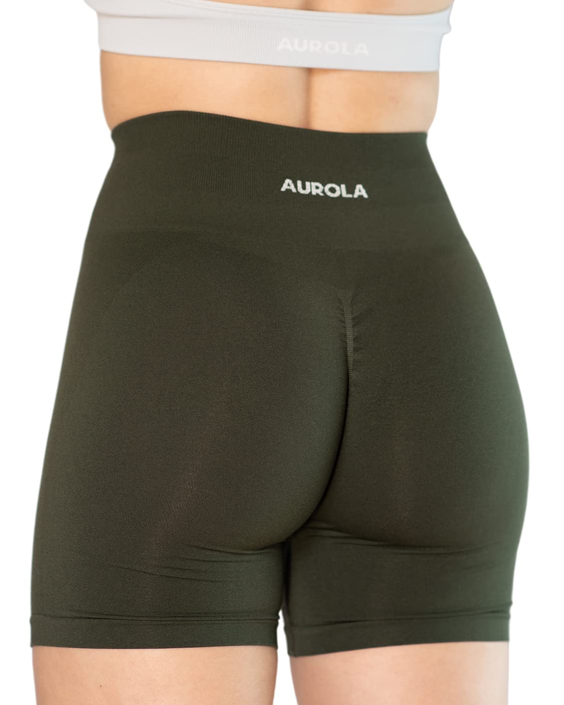 AUROLA Intensify Workout Shorts for Women Seamless Scrunch Short Gym Yoga Running Sport Active Exercise Fitness Shorts