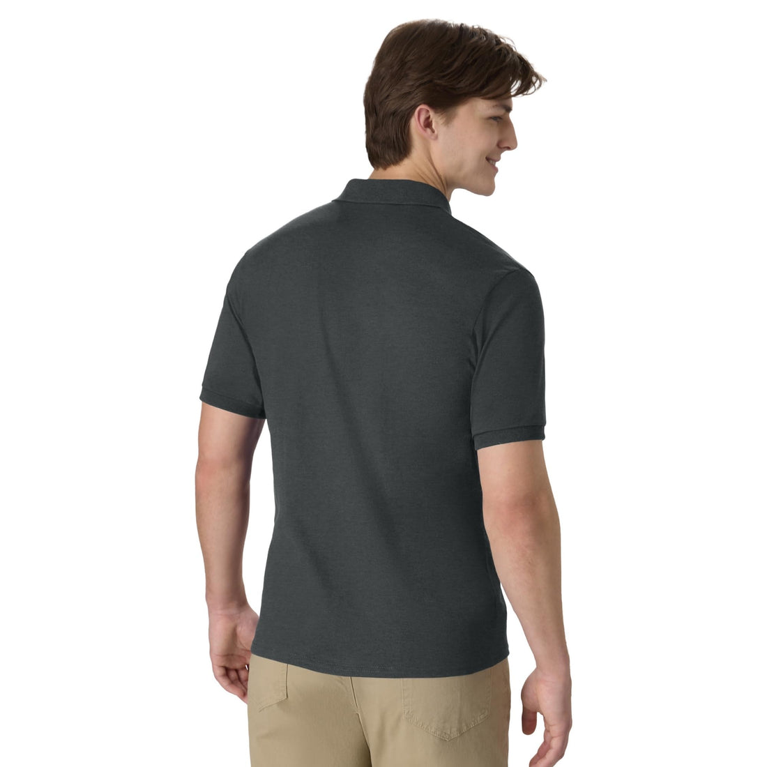 Hanes Men's Short Sleeve Jersey Pocket Polo (Pack of 2)