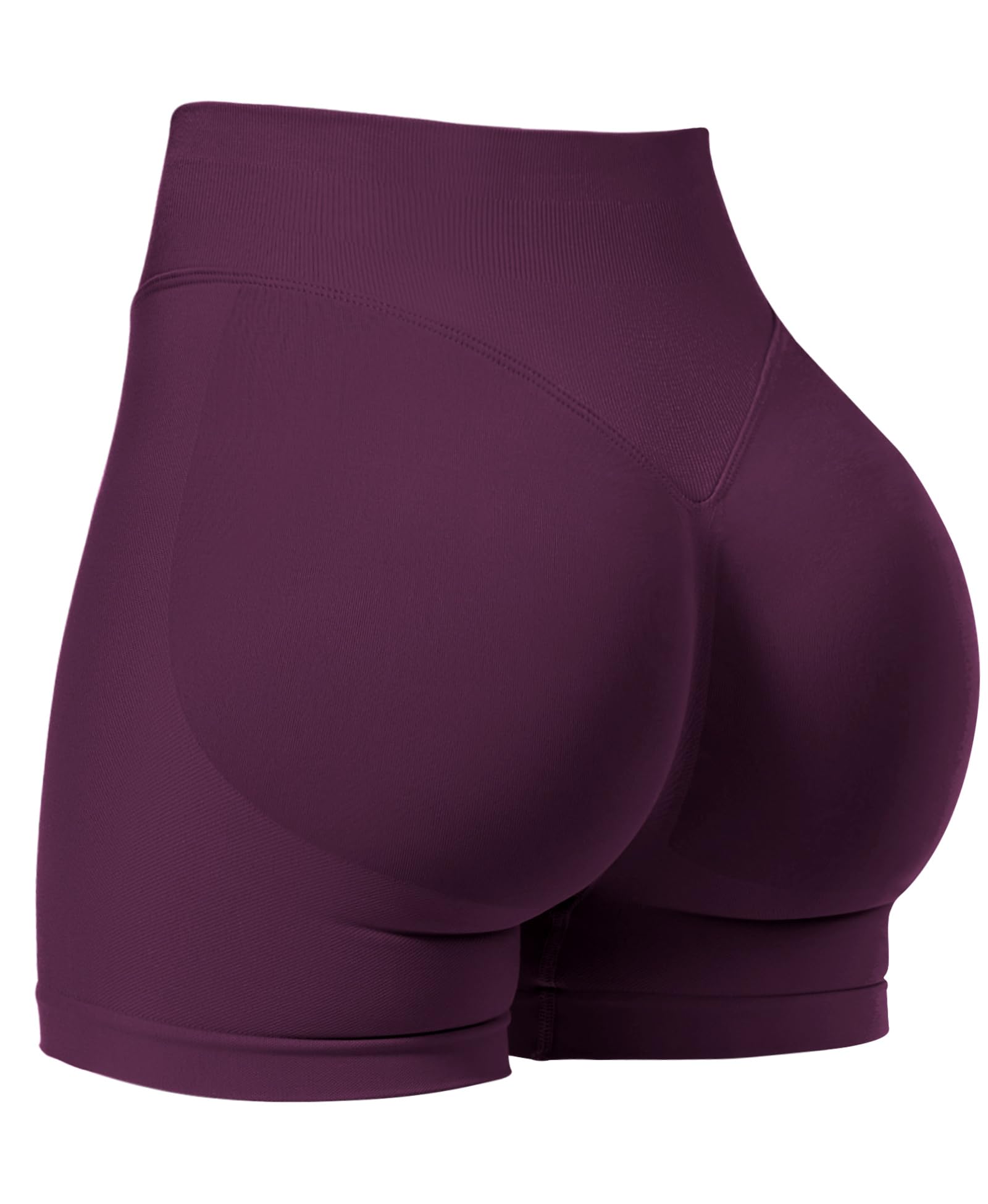 VOYJOY Women Workout Impact Shorts 2.5"/ 3.6"/ 4.5"/ 6" Scrunch Butt Booty | Tummy Control, High Waisted, Bike Short, Gentle Compression, for Women