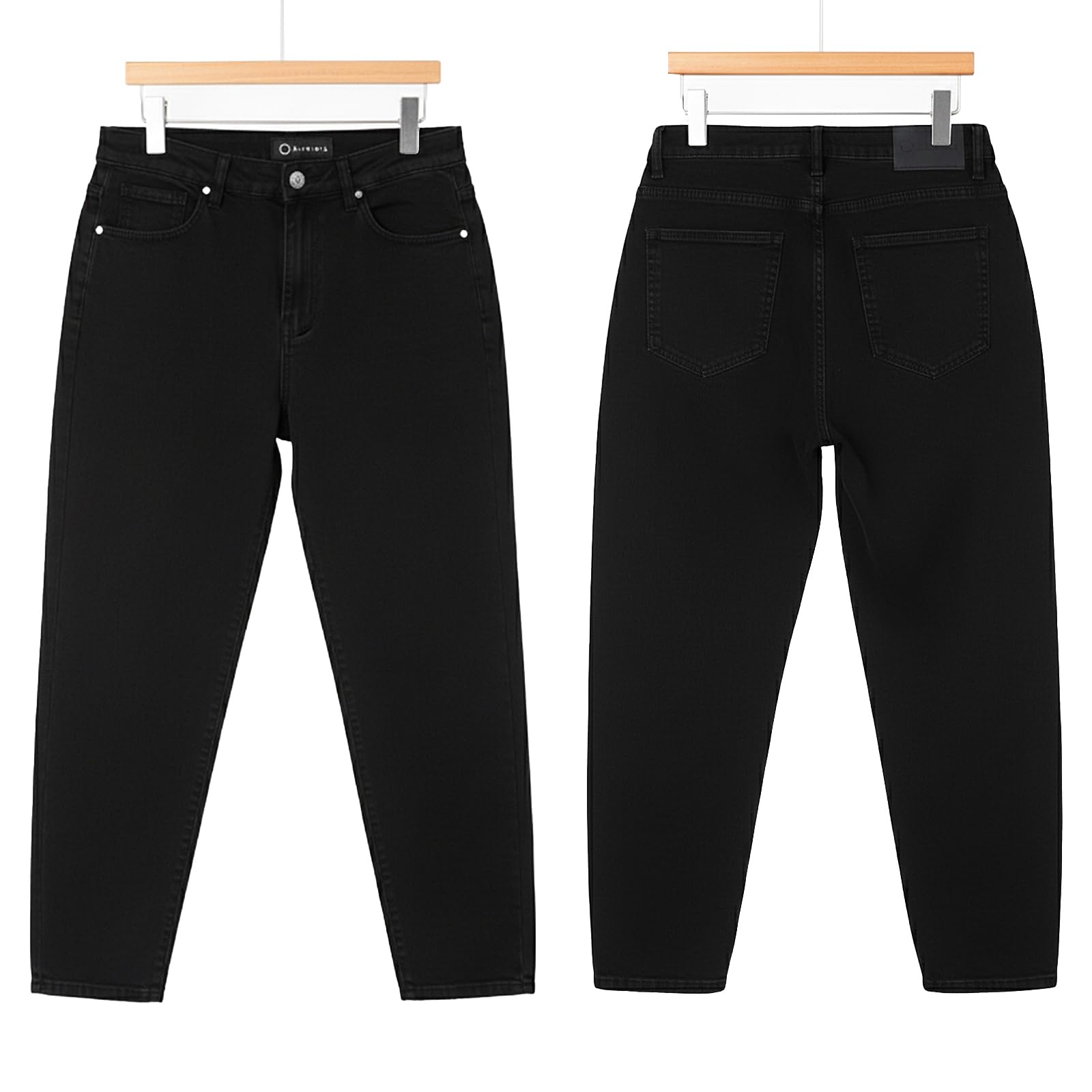 Fleece Lined Jeans Men Winter Stretch Denim Warm Pants Loose Casual Jeans