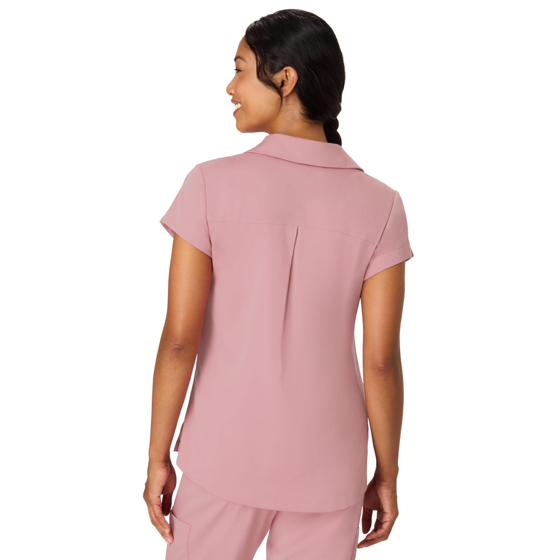 Hanes Women's Scrubs Top, Premium Polo V-Neck Moisture-Wicking Odor Control Women's Shirt