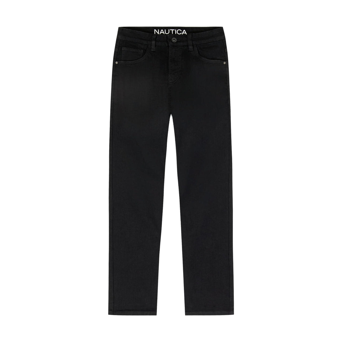Nautica Boys' Classic Fit Straight Leg Denim Jeans, 5-Pocket Style, Zipper Fly & Button Closure