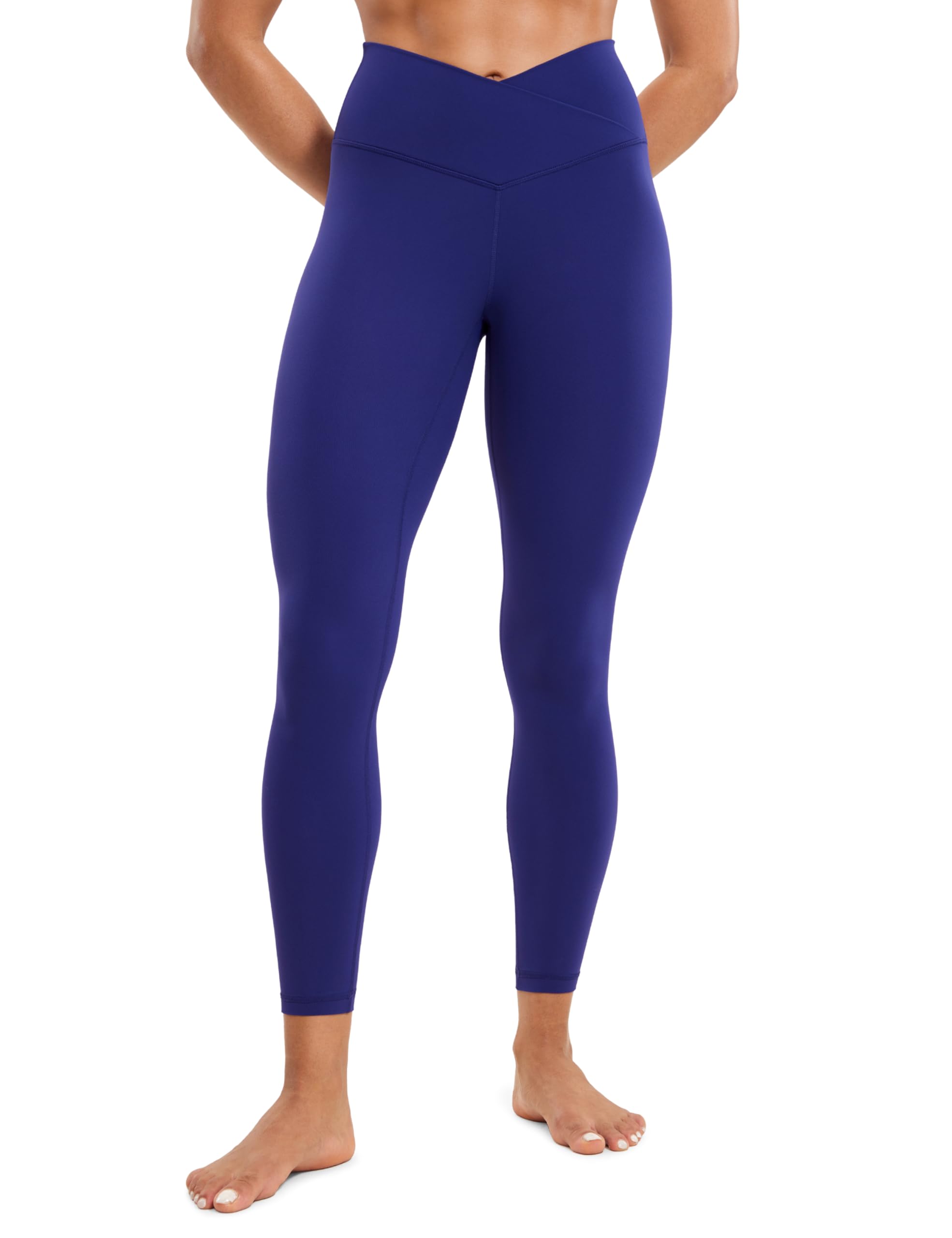 CRZ YOGA Crossover Waist Leggings 25"