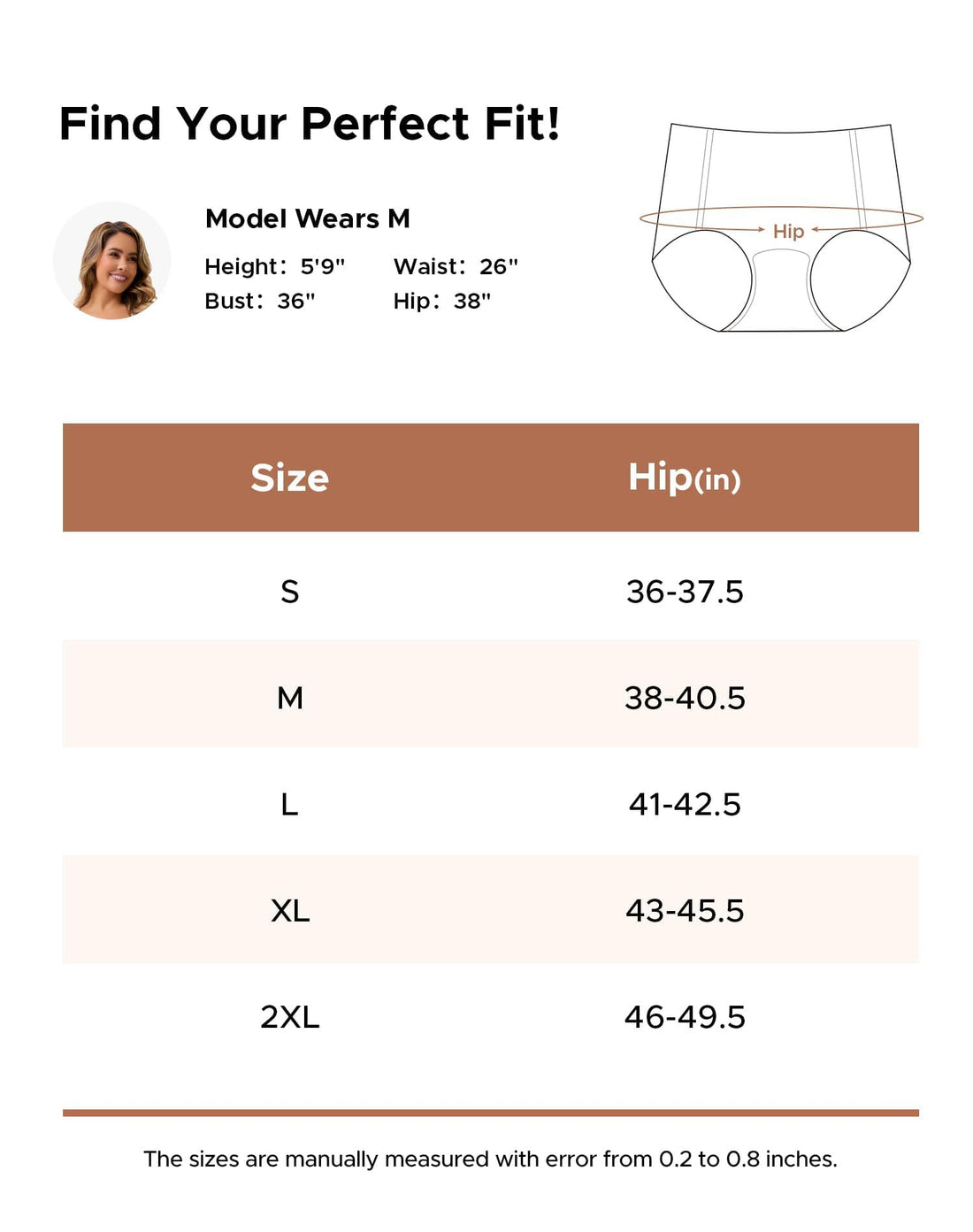 INNERSY Women's High Waist Seamless Underwear No Show Panties Full Coverage Briefs 3-Pack