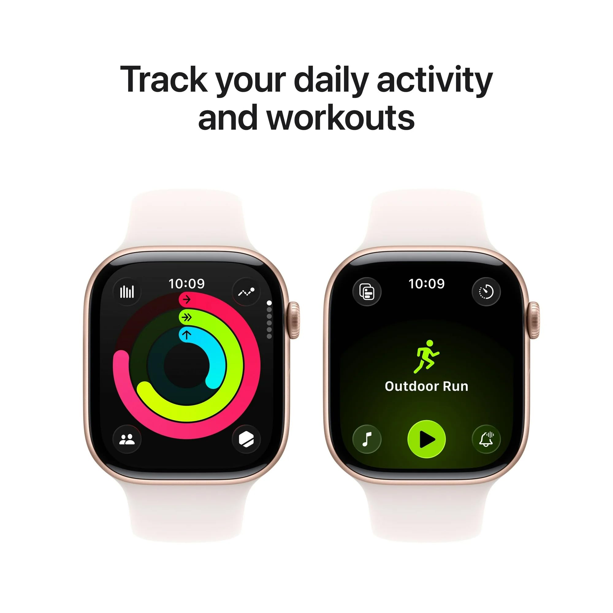 Apple Watch Series 11 [GPS+Cellular, 46mm] - Jet Black Aluminium Case with Black Sport Band, M/L (Renewed Premium)