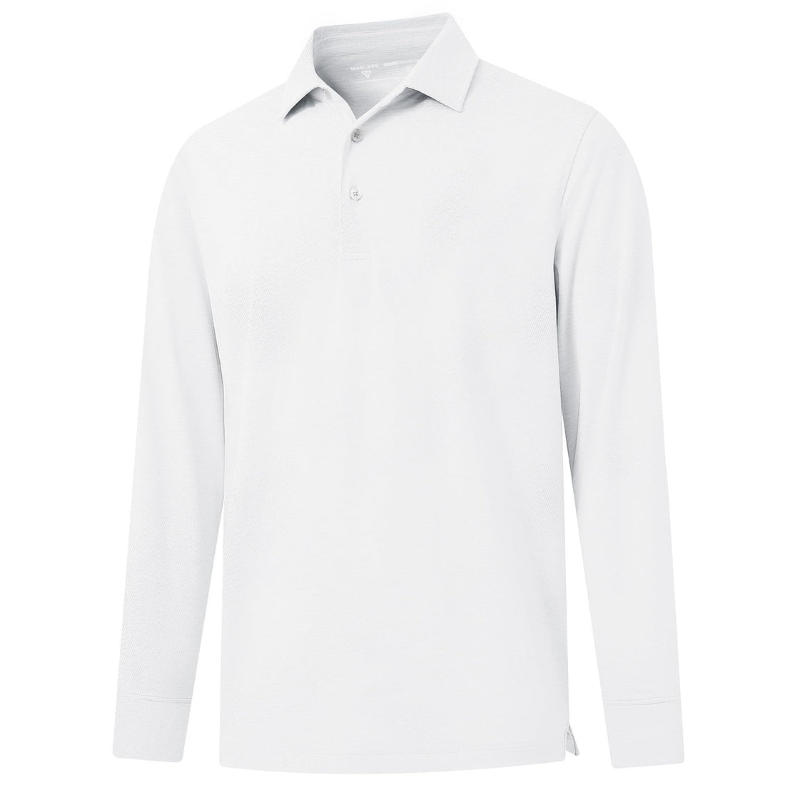 M MAELREG Golf Shirts for Men Dry Fit Performance Lightweight Heather Contrast Collar Mens Polo Shirts Short and Long Sleeve