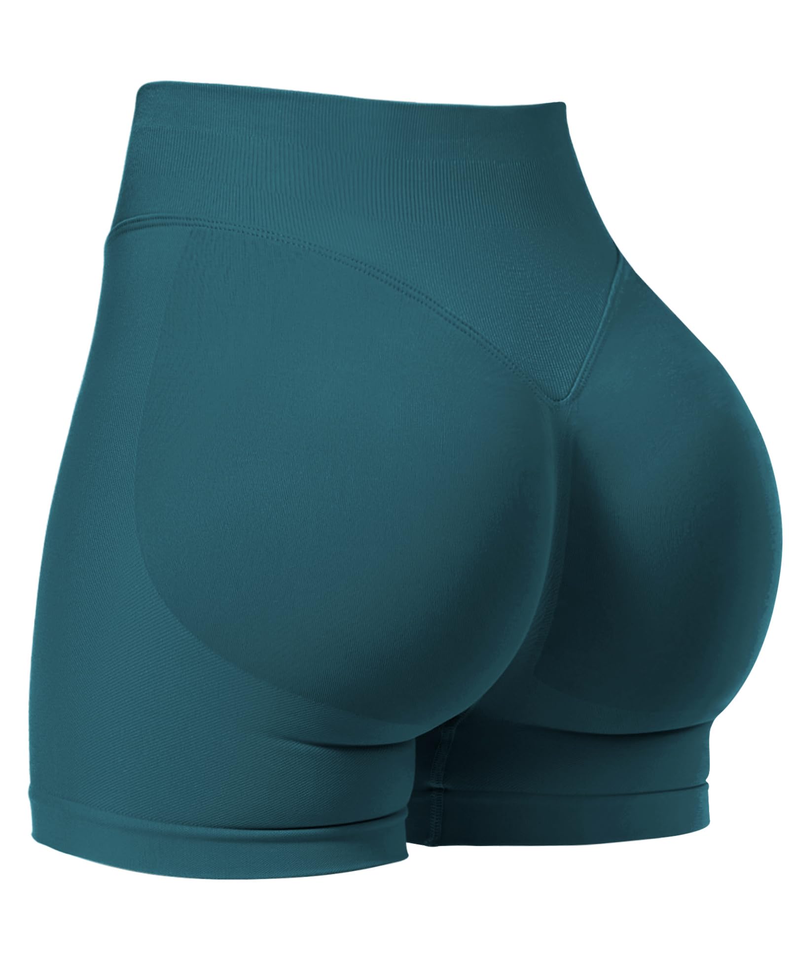 VOYJOY Women Workout Impact Shorts 2.5"/ 3.6"/ 4.5"/ 6" Scrunch Butt Booty | Tummy Control, High Waisted, Bike Short, Gentle Compression, for Women