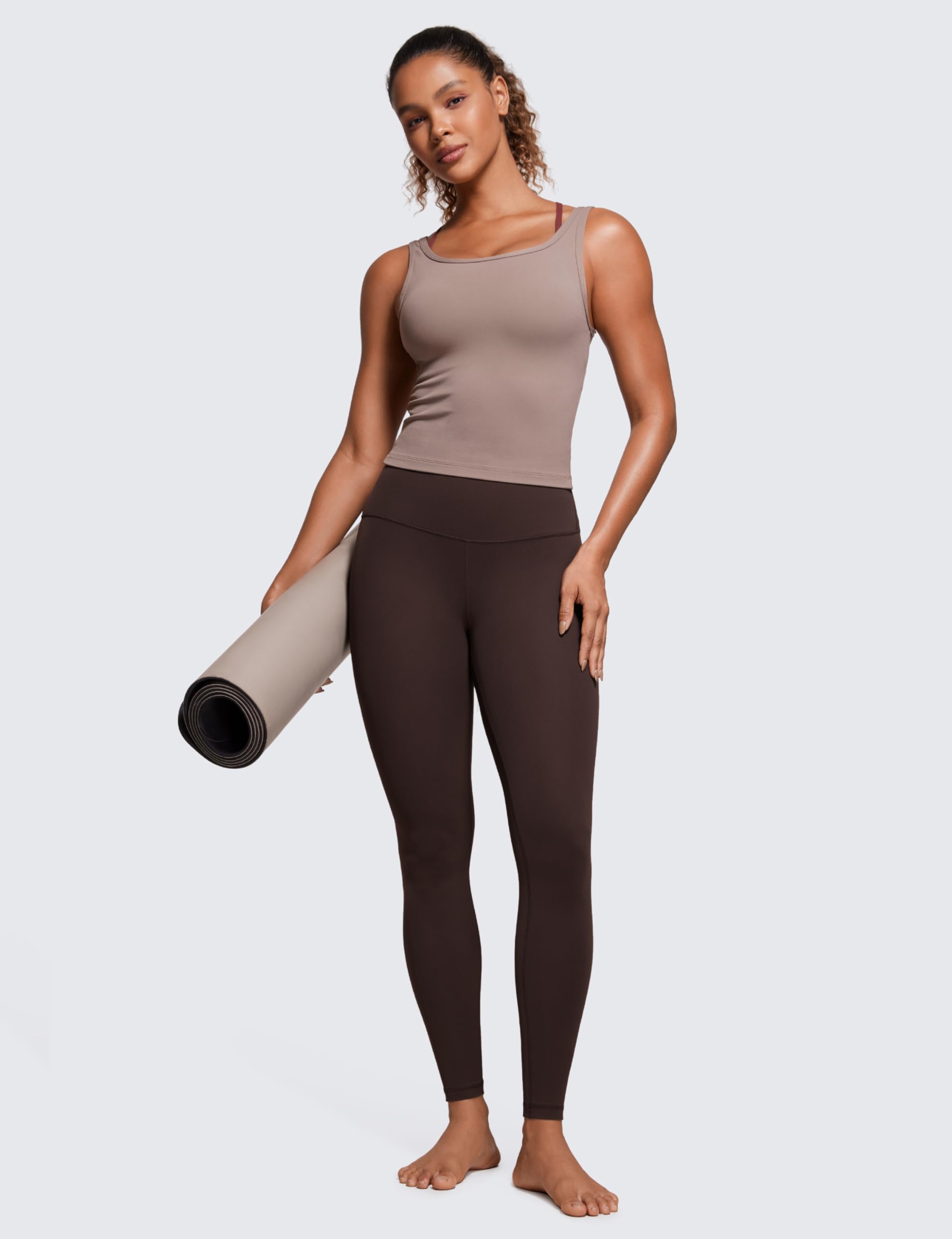 CRZ YOGA Butterluxe Leggings 28" | Extremely Soft, Gentle Compression, Yoga, High Waisted, for Women