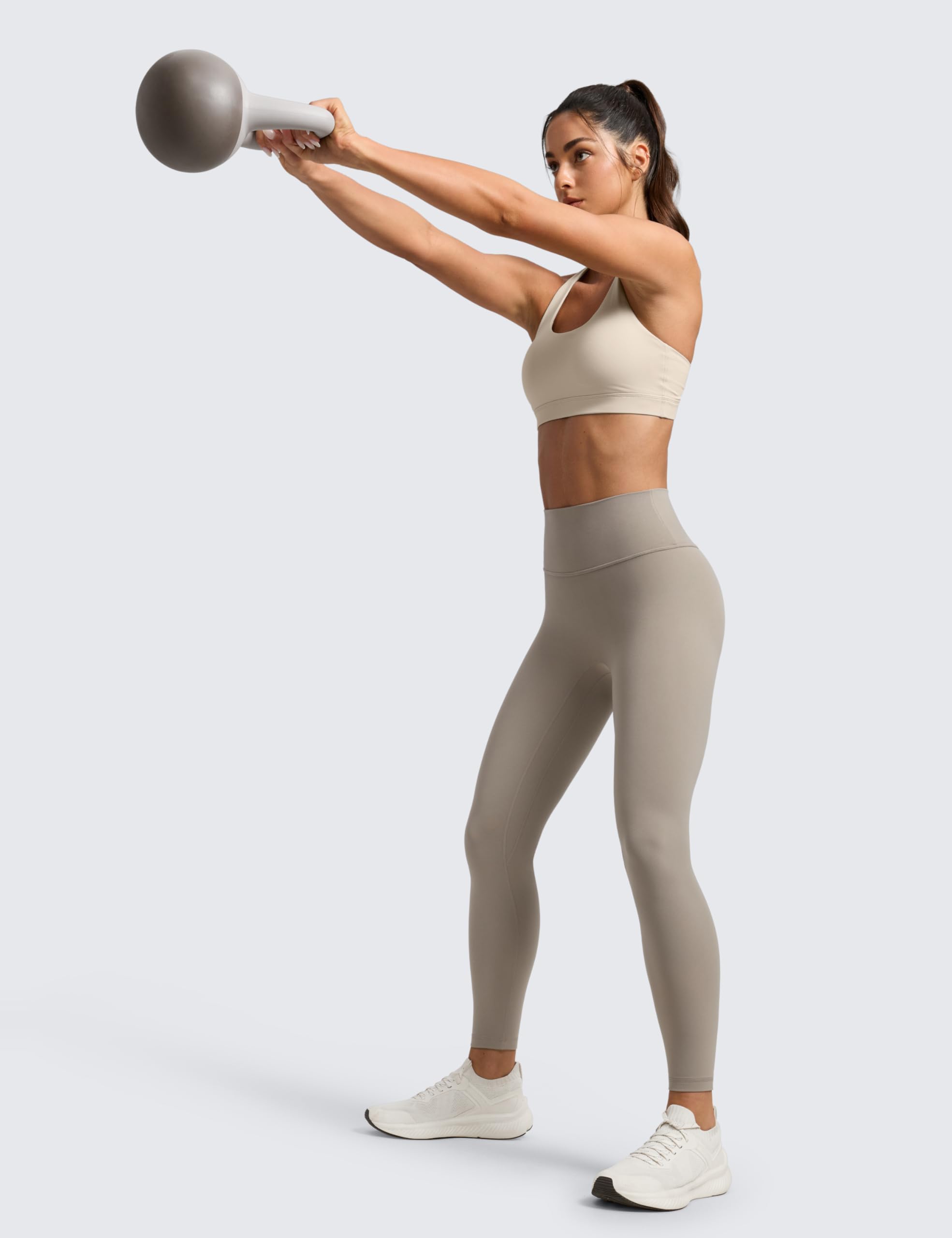 CRZ YOGA SculptAir No Front Seam Leggings 25"