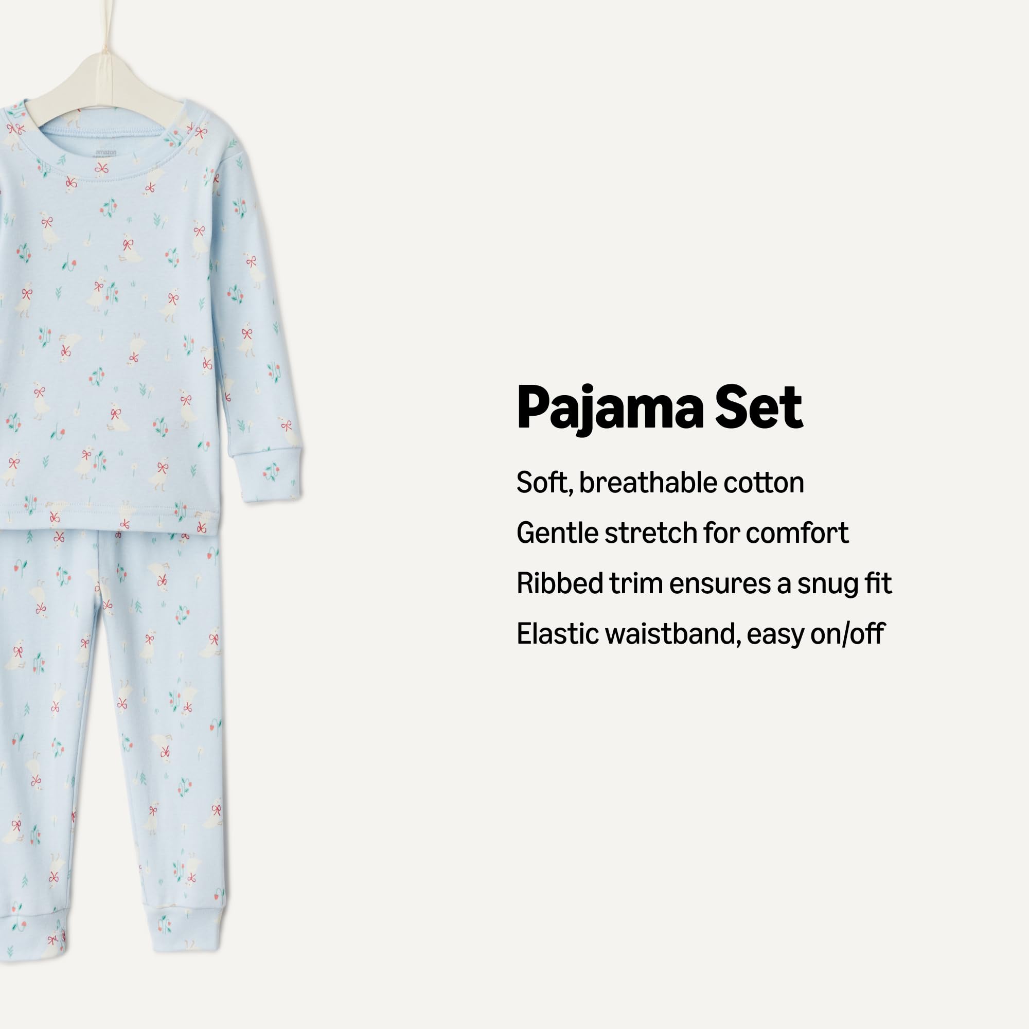 Amazon Essentials x Sofia Grainge Mommy and Me Long Sleeve Pajama Set